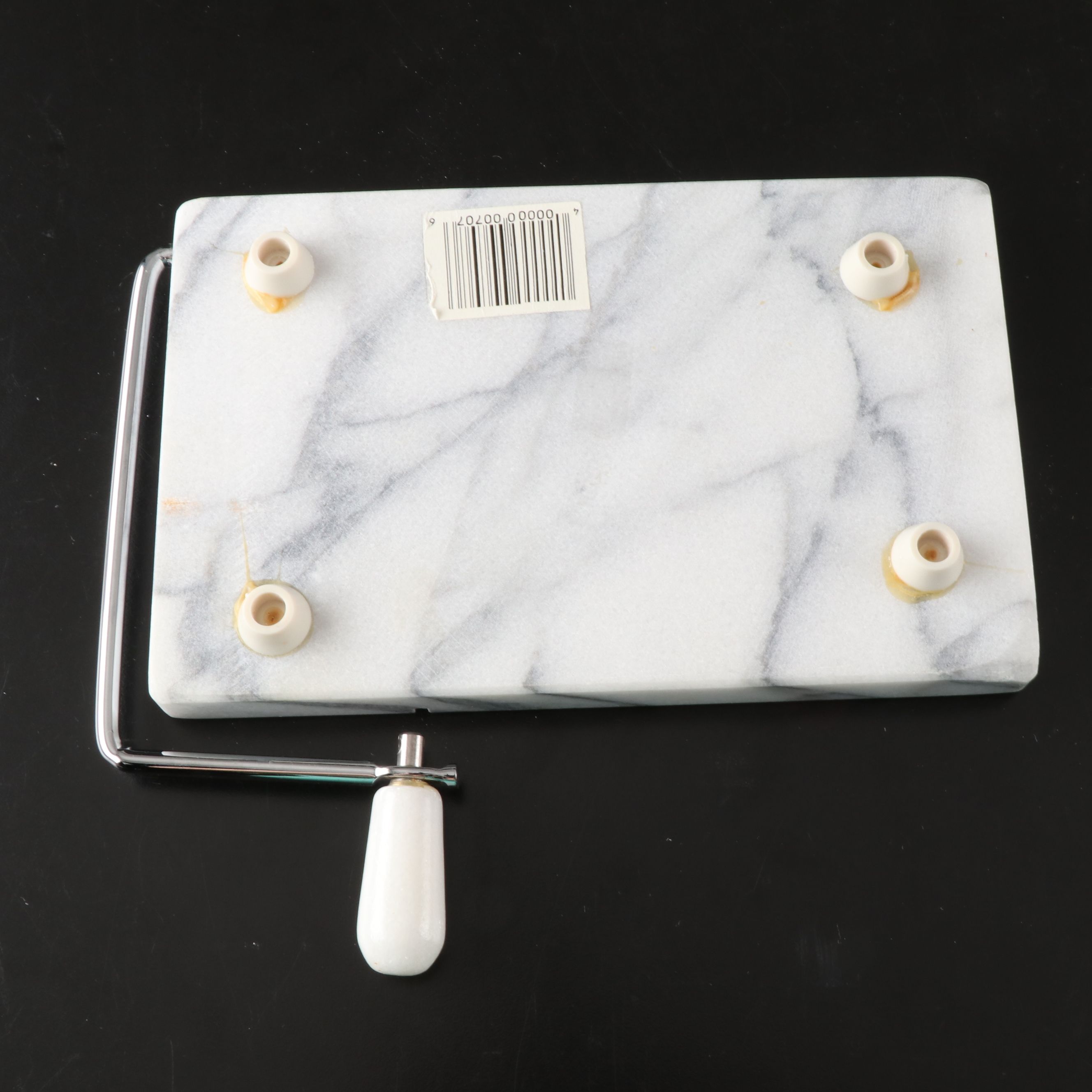 Marble Pastry Board with More Serving Trays, Cheese Board and Figurine