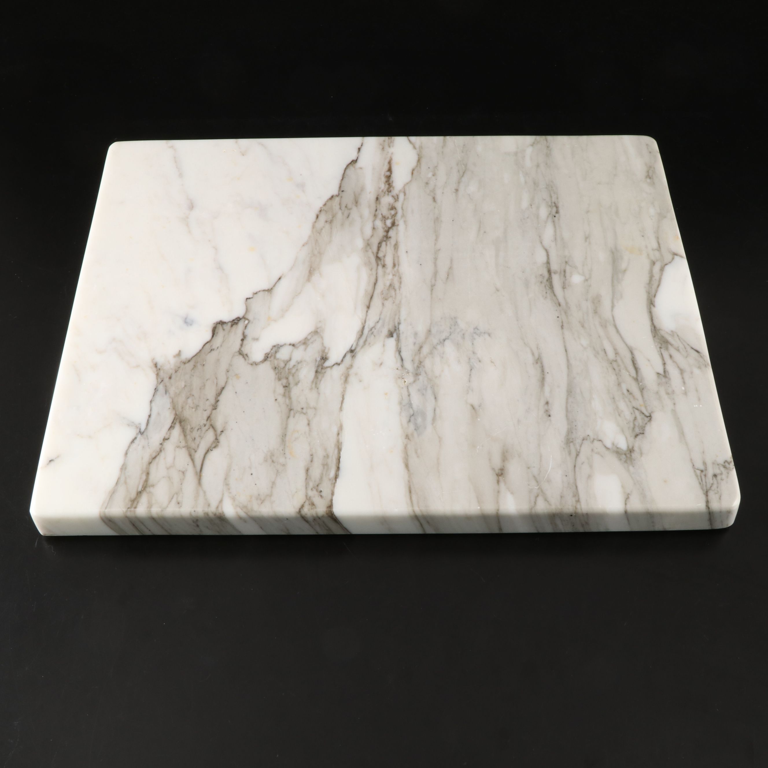 Marble Pastry Board with More Serving Trays, Cheese Board and Figurine