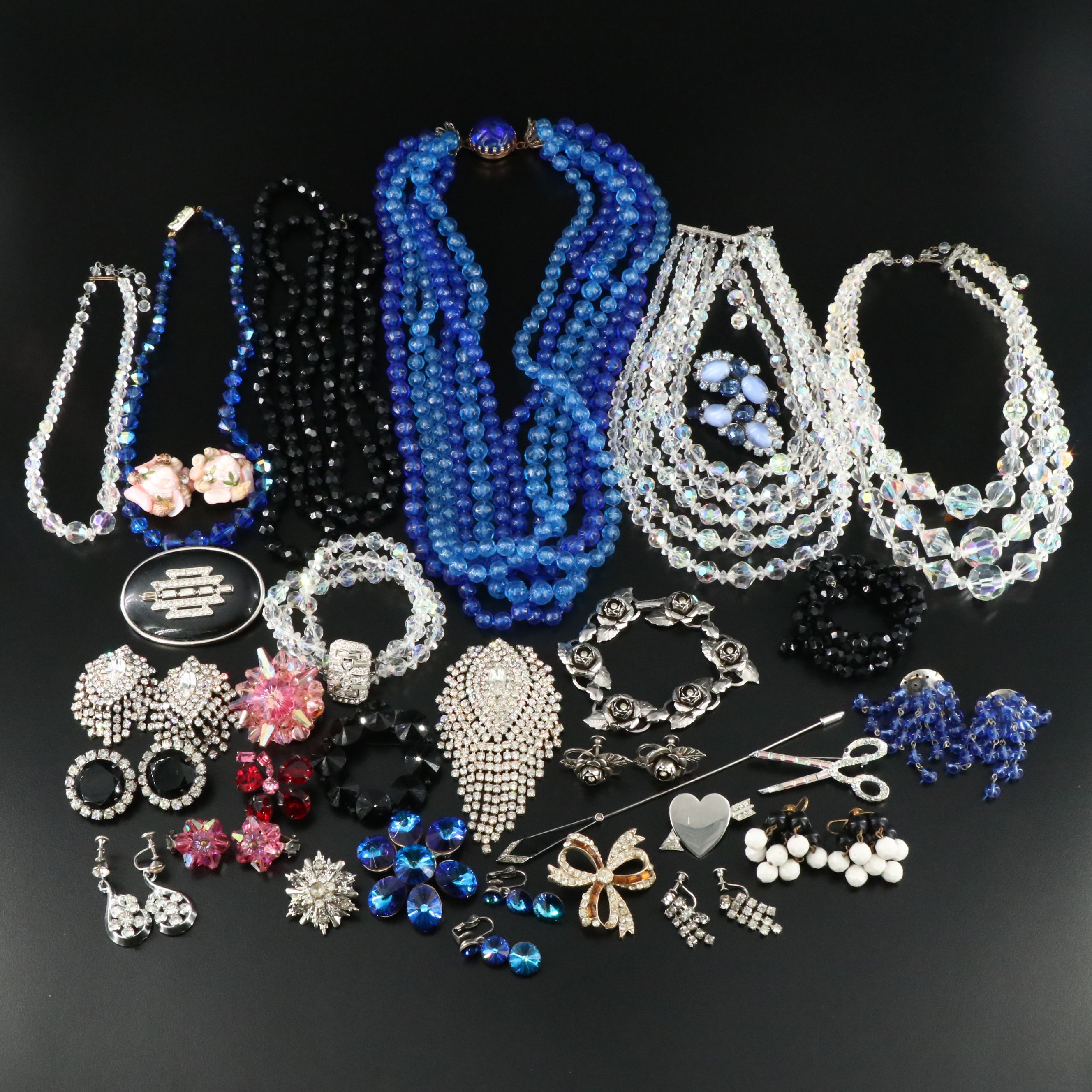 Weiss Rivoli Crystal Set Featured in Jewelry Collection