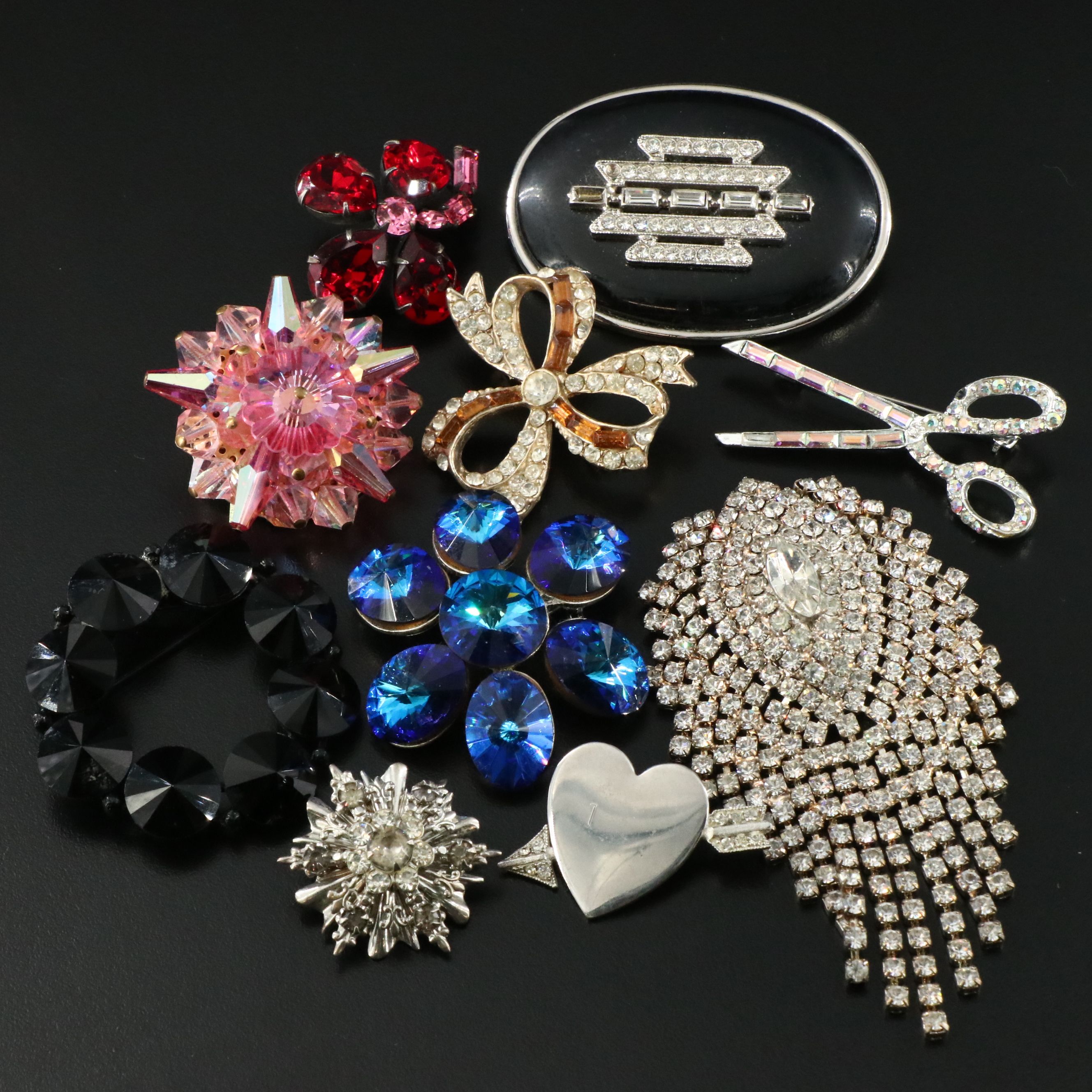 Weiss Rivoli Crystal Set Featured in Jewelry Collection