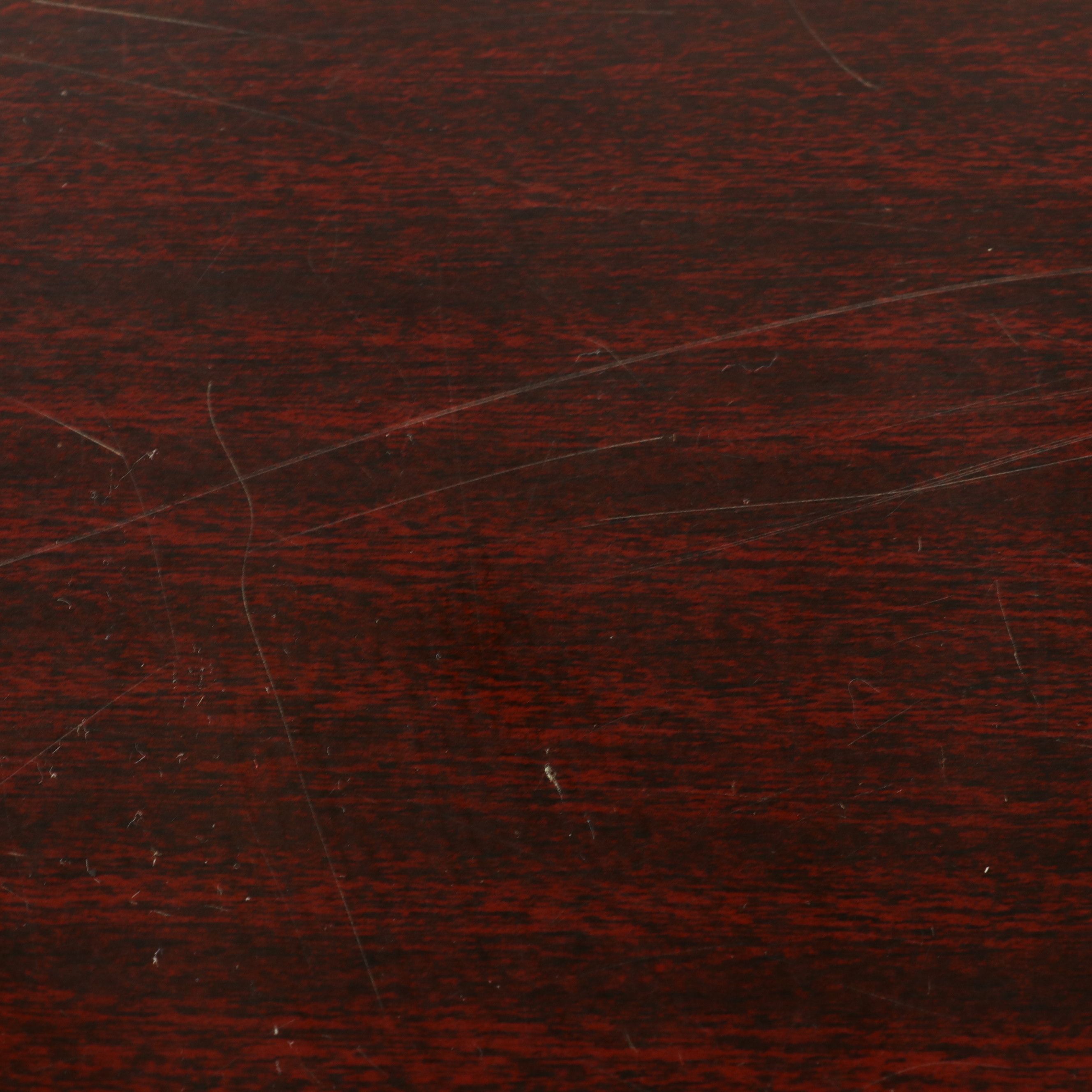 Mid Century Modern Mahogany Two-Tier Side Table, Mid-20th Century