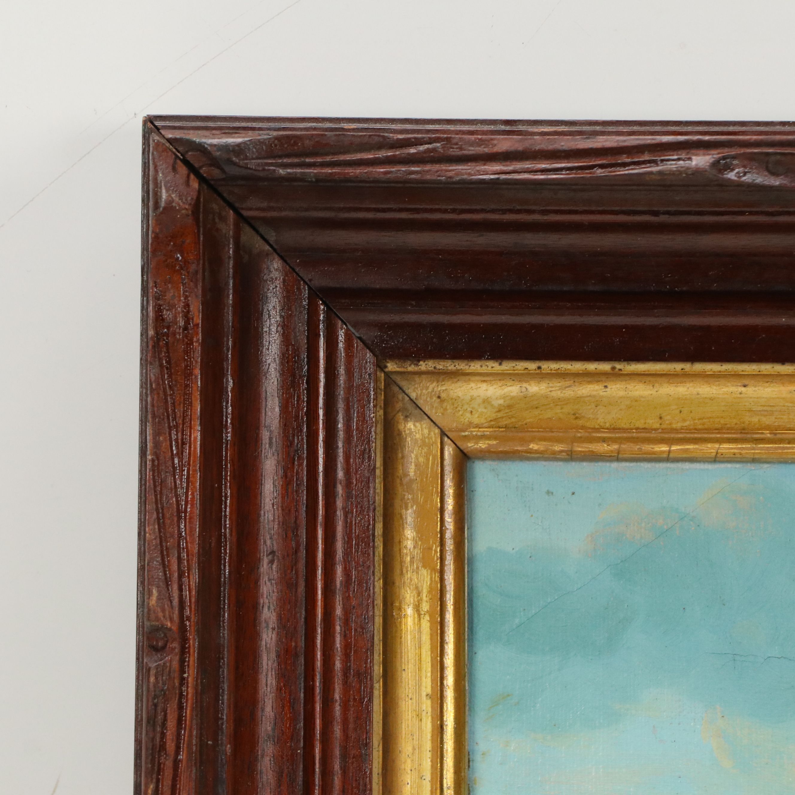 After Eugène Joseph Verboeckhoven Oil Painting "In the Meadow"