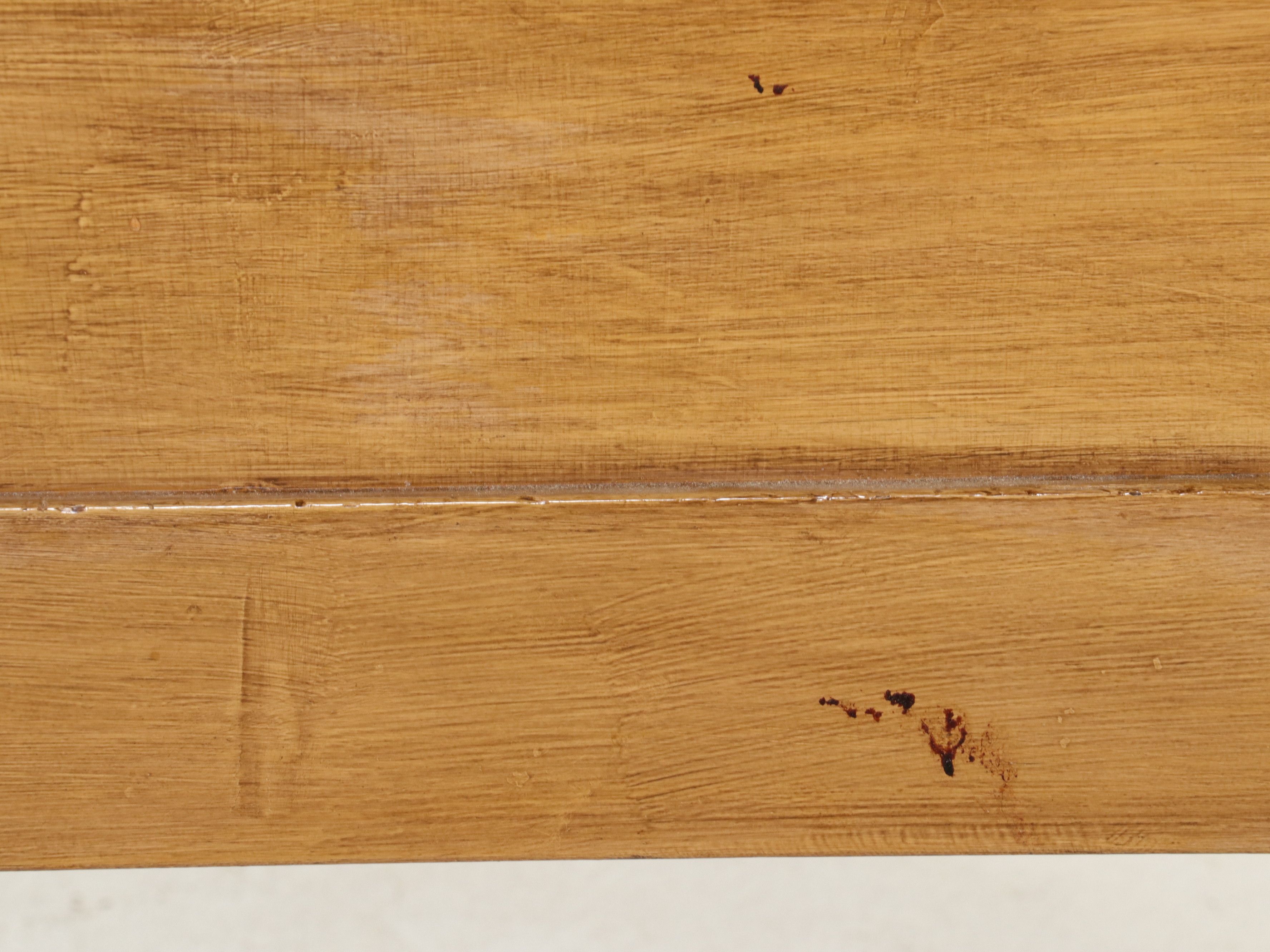 L.A. Period Furniture"Starline" Blonde Birch Bookcase Headboard, 1950s