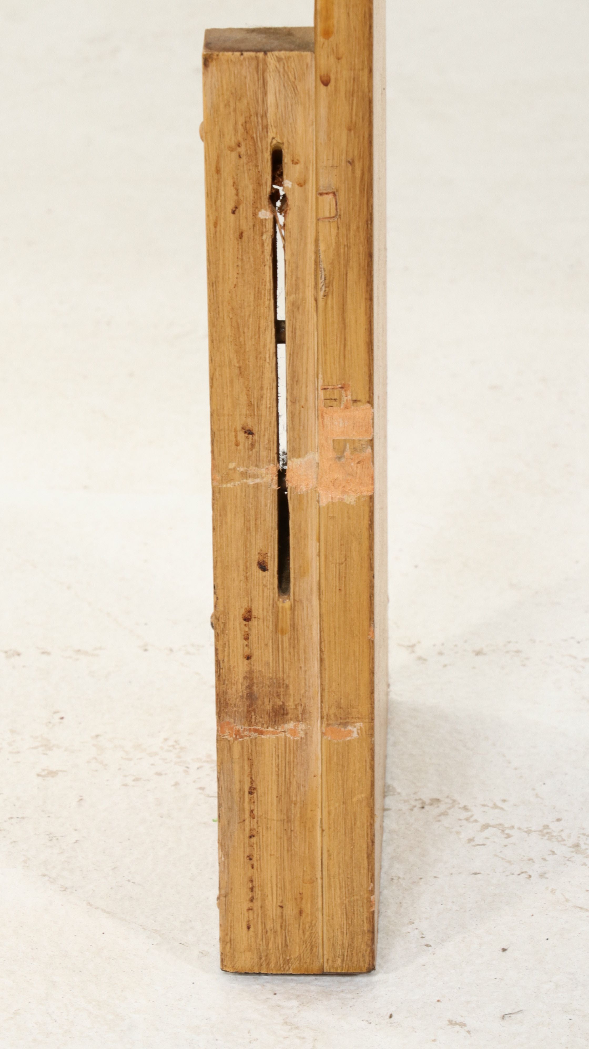 L.A. Period Furniture"Starline" Blonde Birch Bookcase Headboard, 1950s