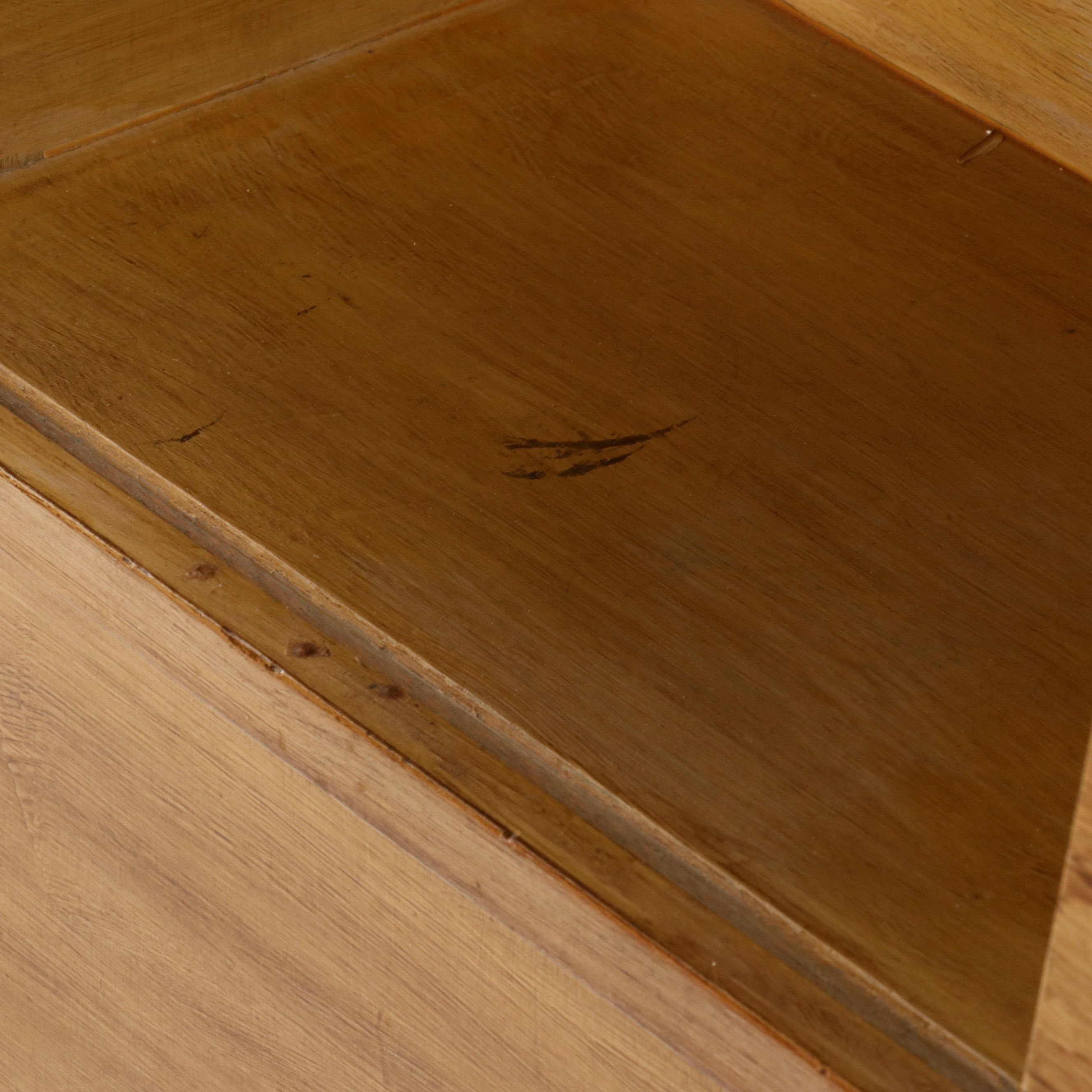 L.A. Period Furniture"Starline" Blonde Birch Bookcase Headboard, 1950s