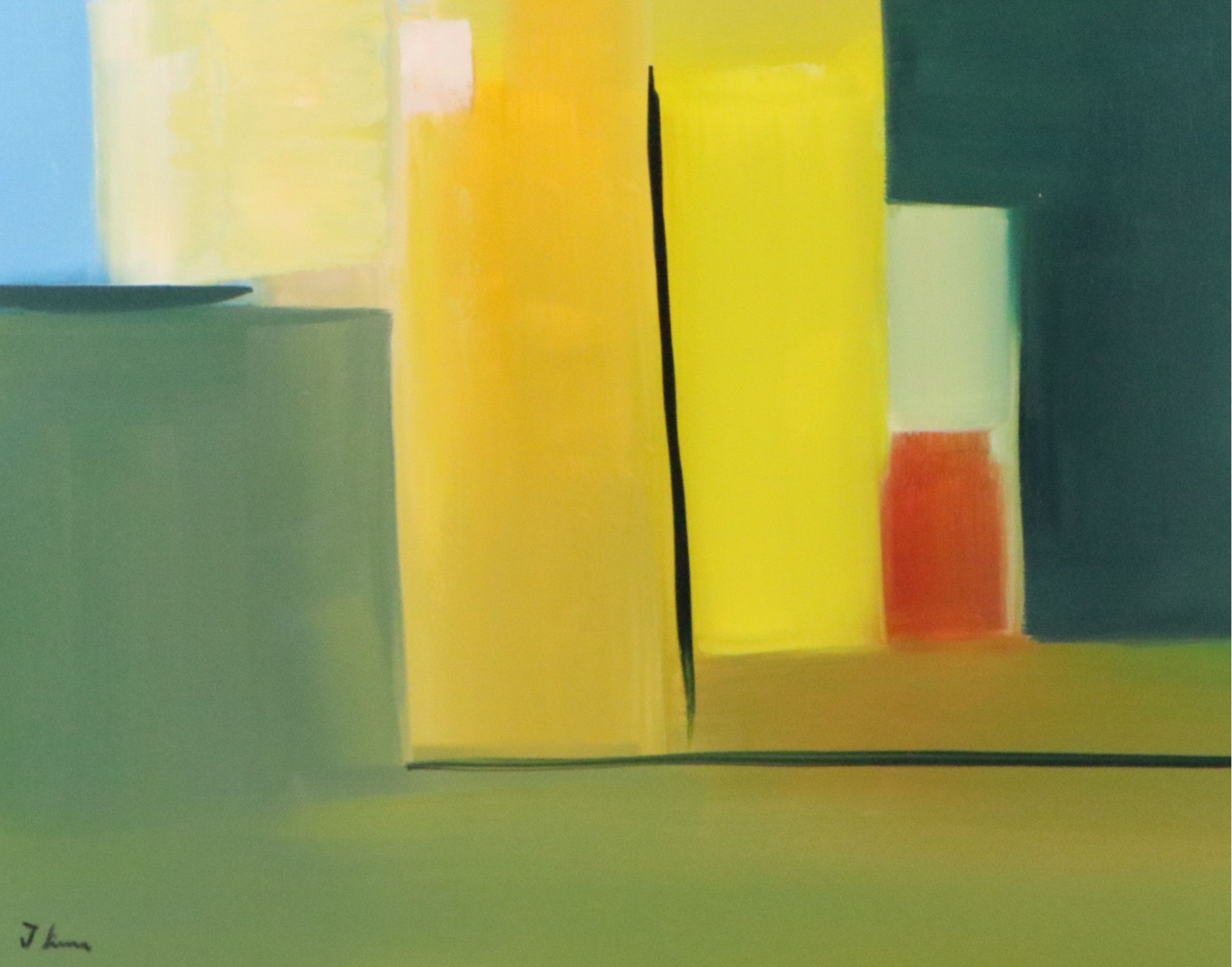 José M. Lima Abstract Oil Painting, 2026