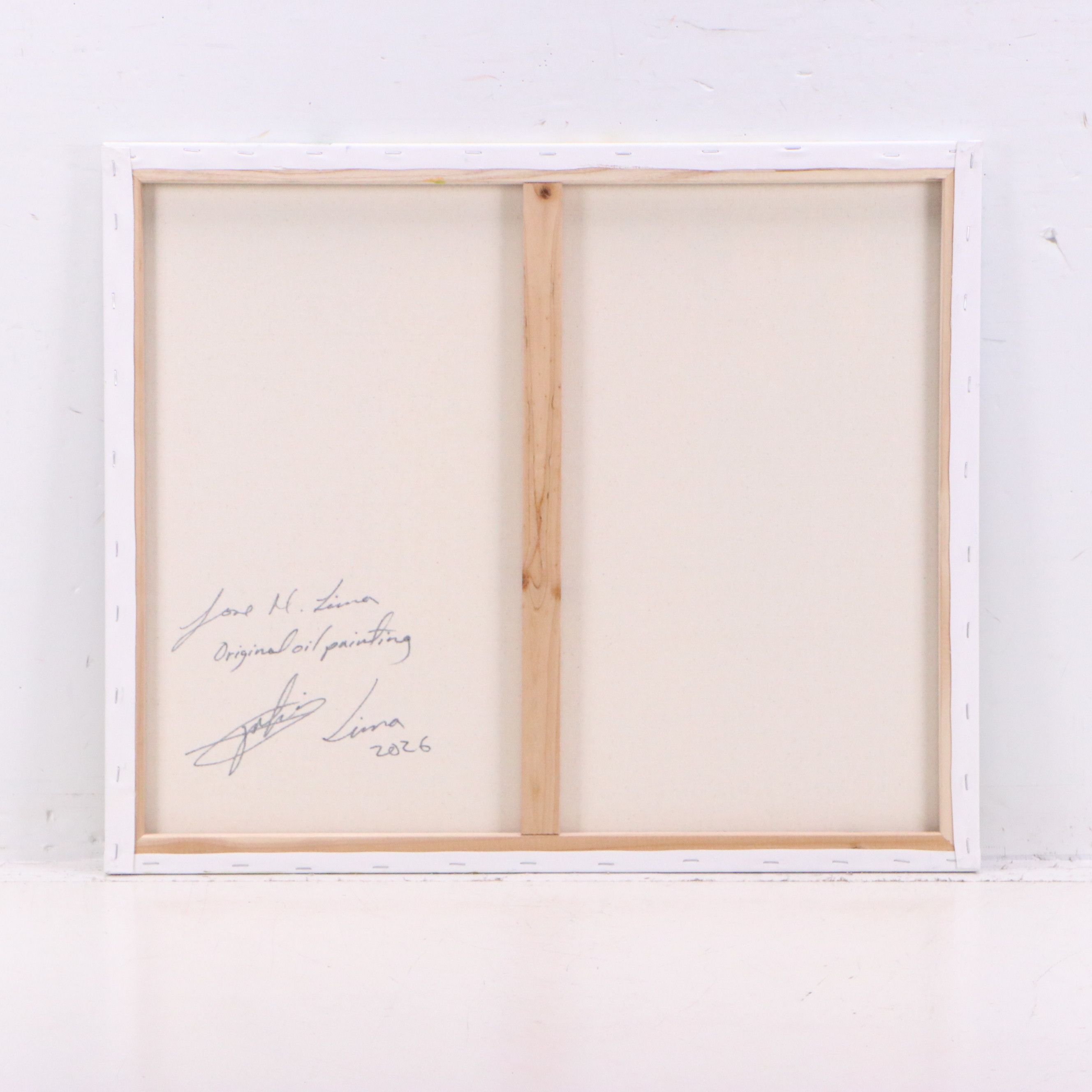 José M. Lima Abstract Oil Painting, 2026