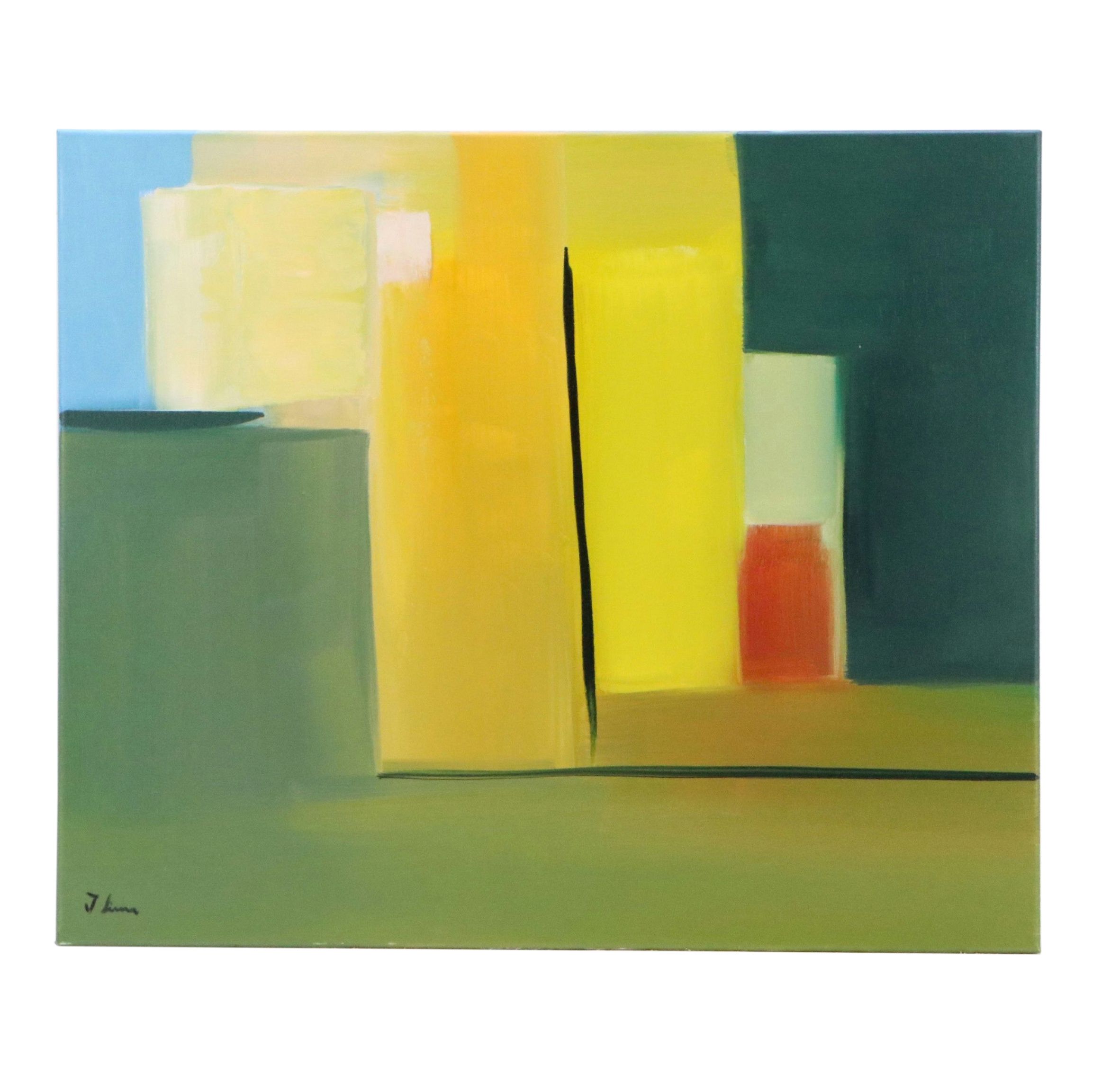 José M. Lima Abstract Oil Painting, 2026