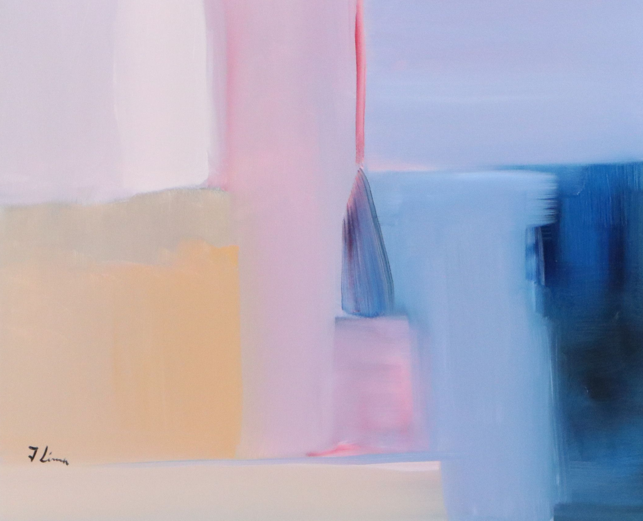 José M. Lima Abstract Oil Painting, 2026