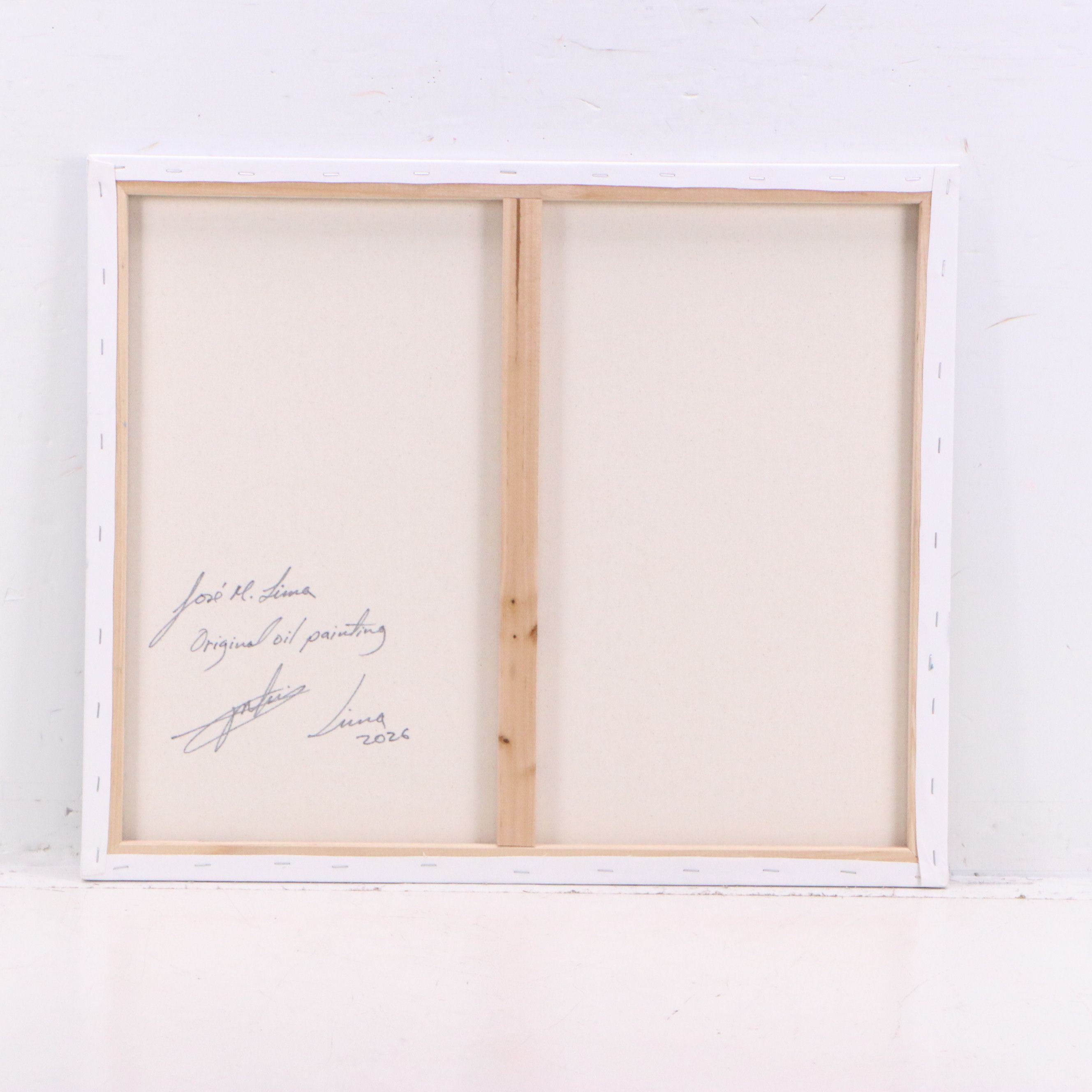 José M. Lima Abstract Oil Painting, 2026