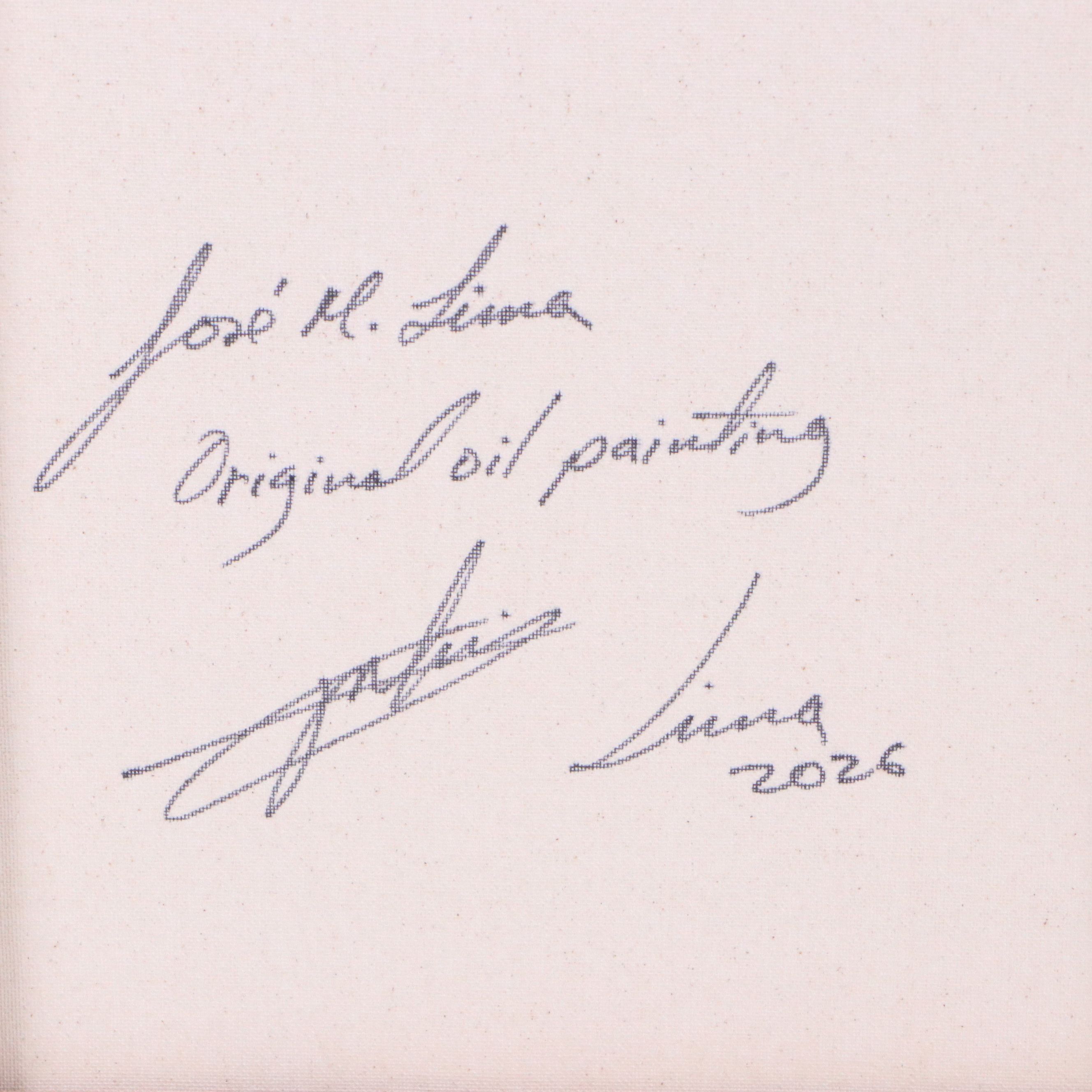 José M. Lima Abstract Oil Painting, 2026