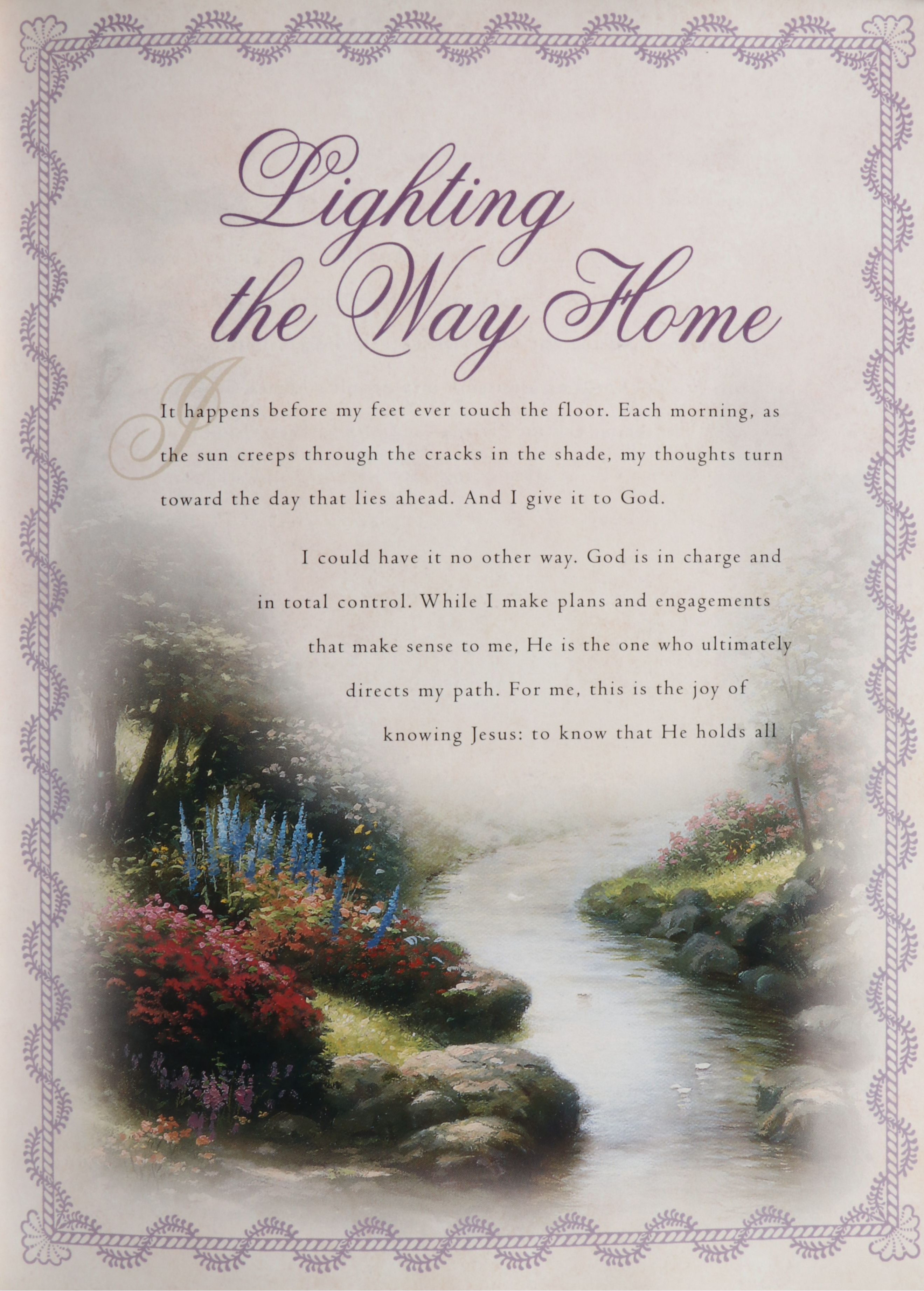 Thomas Kinkade Illustrated "Holy Bible" and "NASB Super Giant Print Bible"