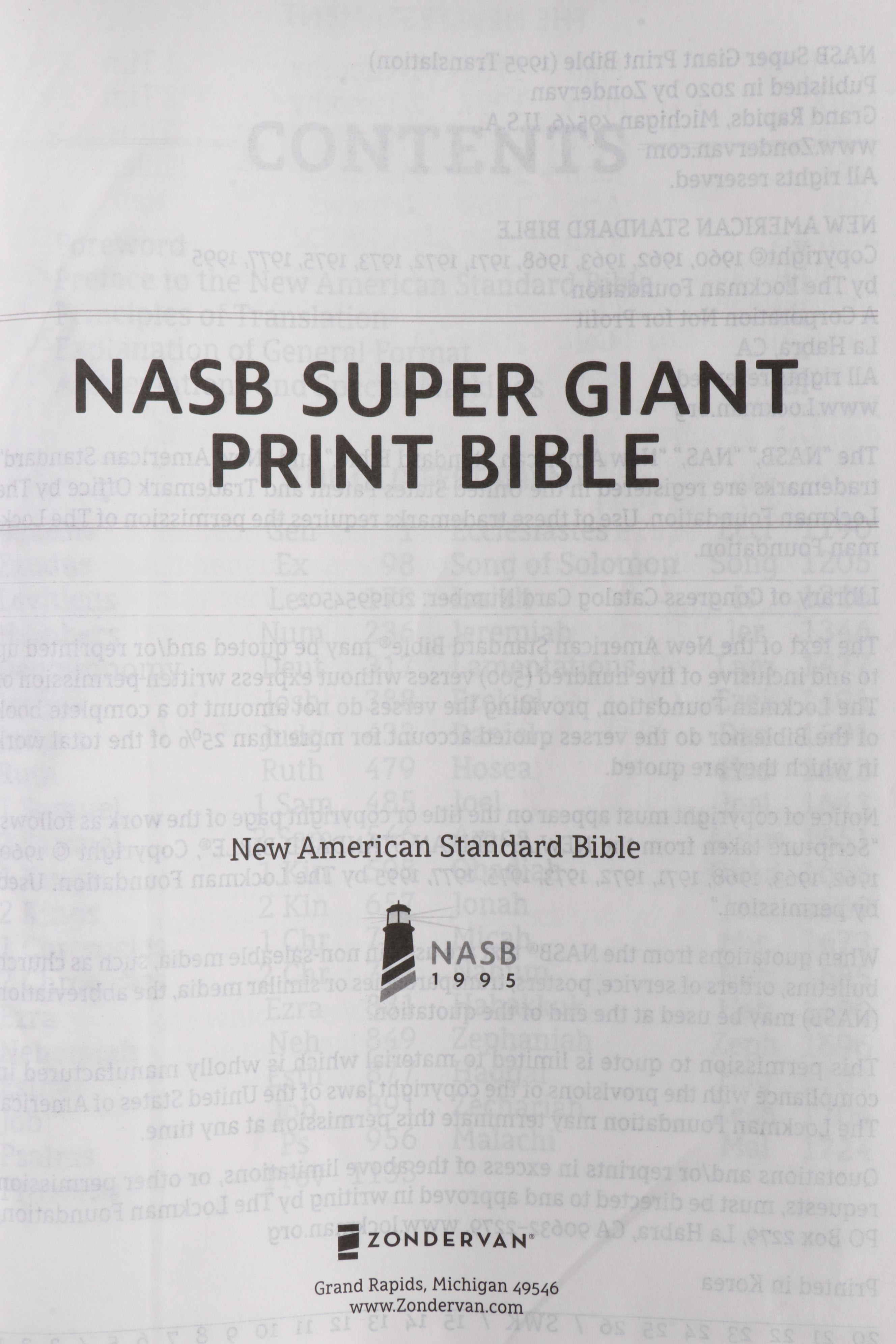 Thomas Kinkade Illustrated "Holy Bible" and "NASB Super Giant Print Bible"