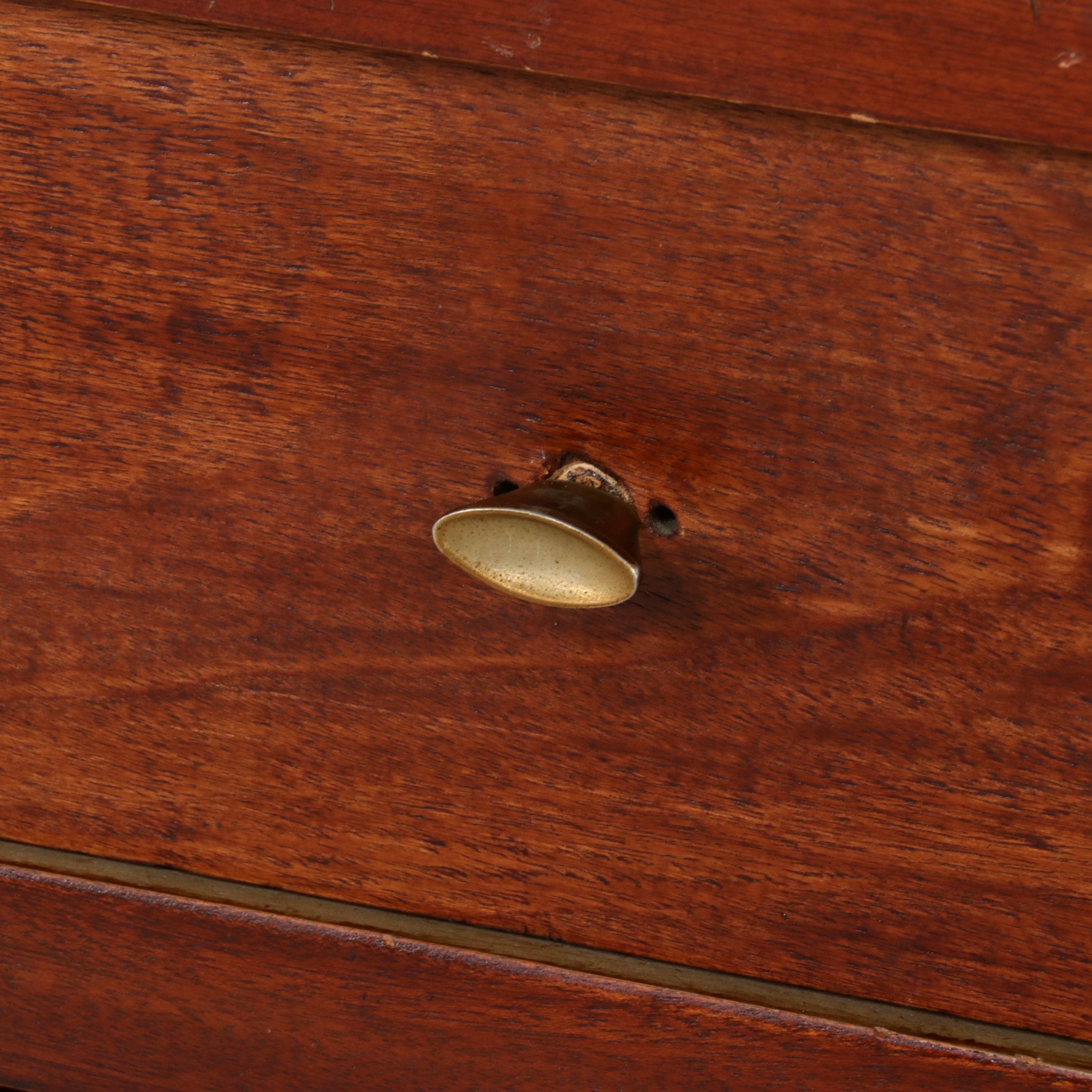 Mid Century Modern Biedermeier Style Nightstand, Mid-20th Century