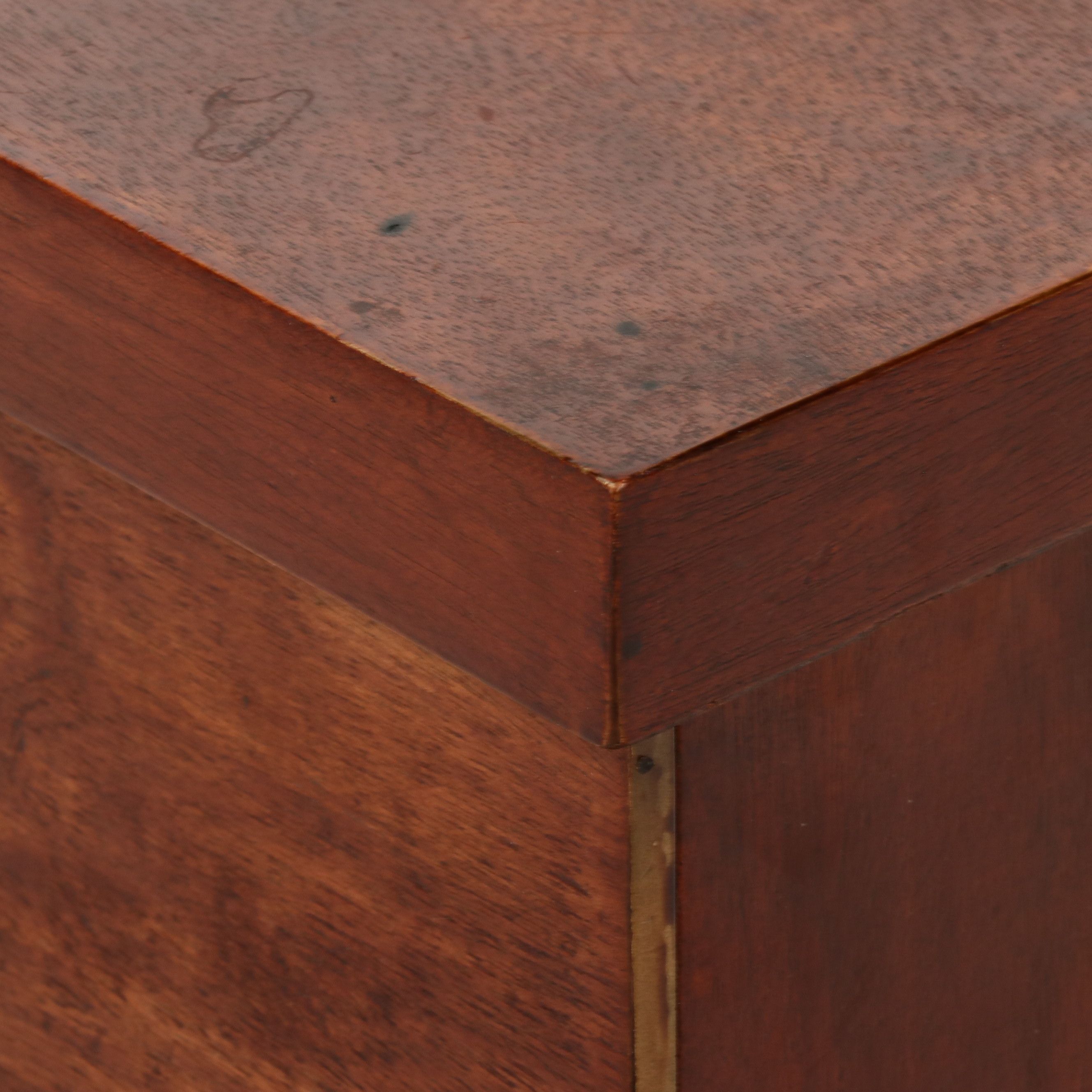 Mid Century Modern Biedermeier Style Nightstand, Mid-20th Century