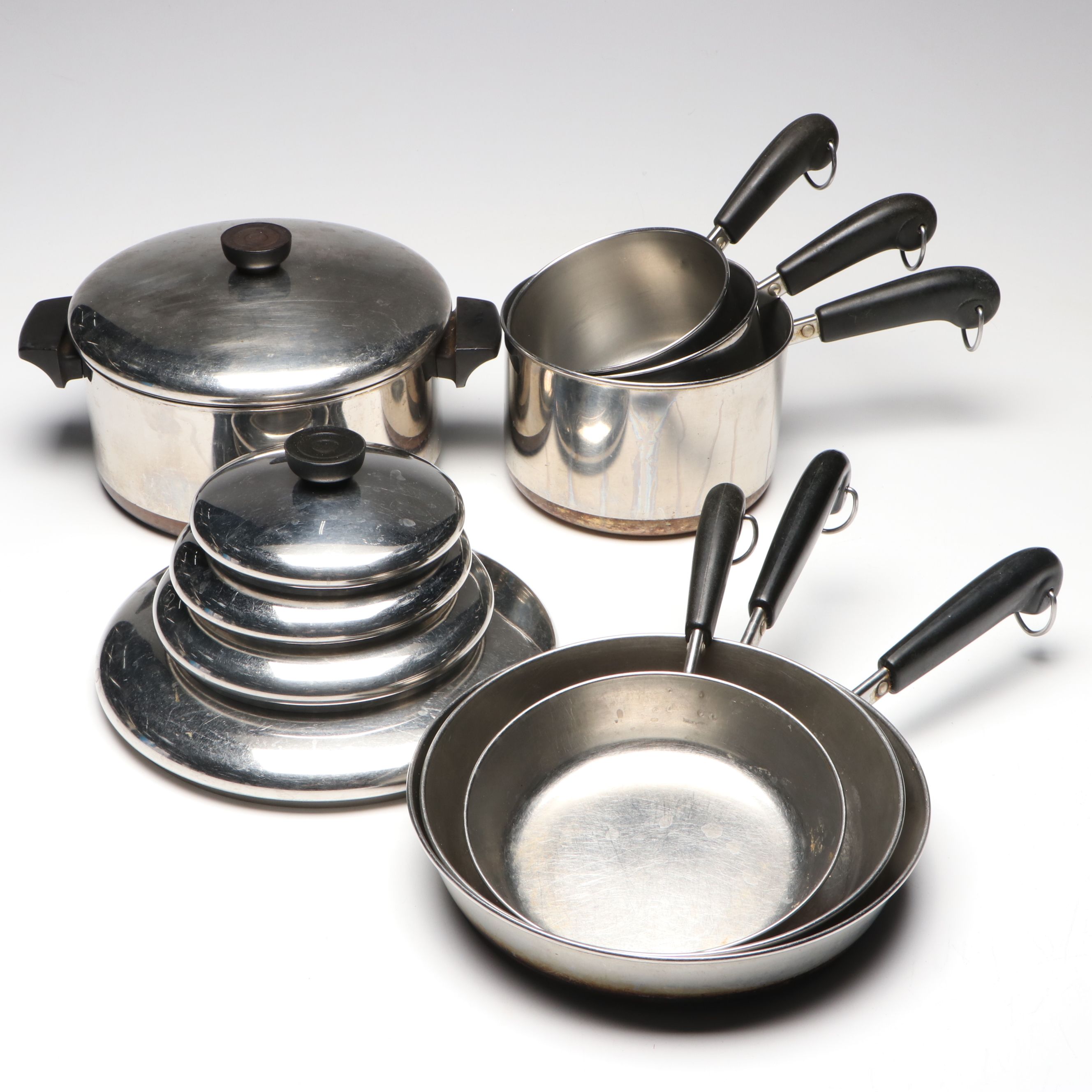 Revere Ware Stainless Steel Pots and Pans