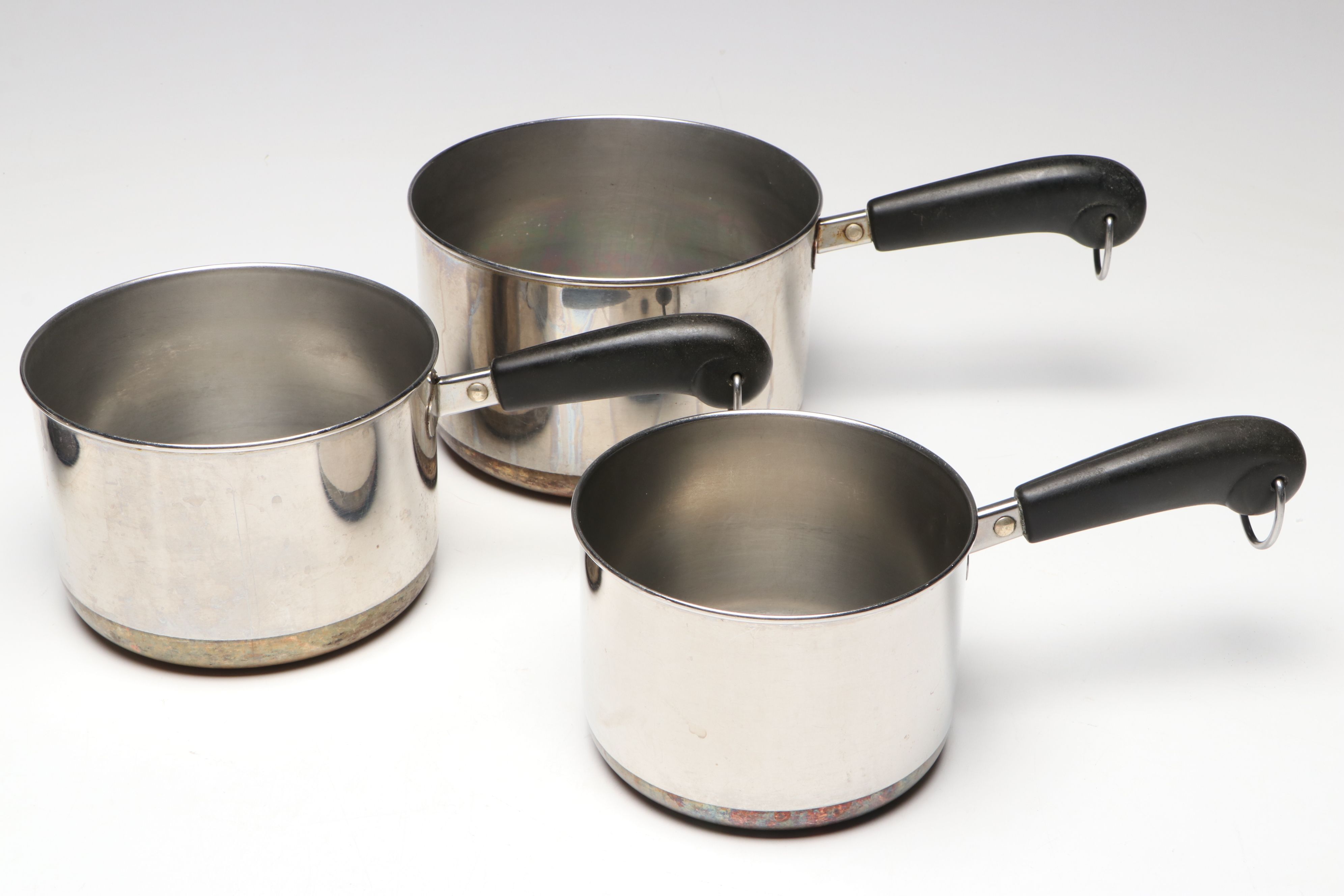 Revere Ware Stainless Steel Pots and Pans