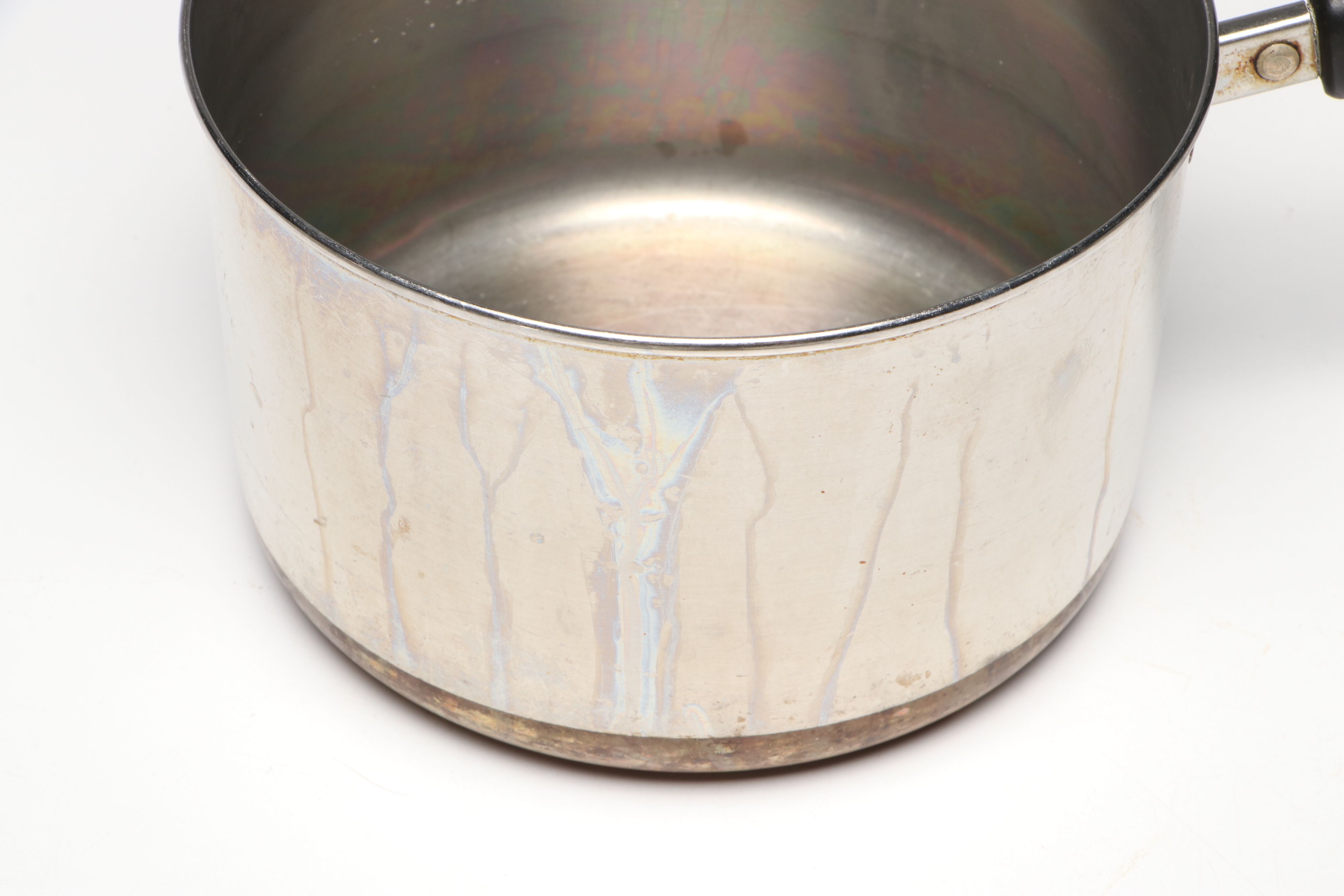 Revere Ware Stainless Steel Pots and Pans