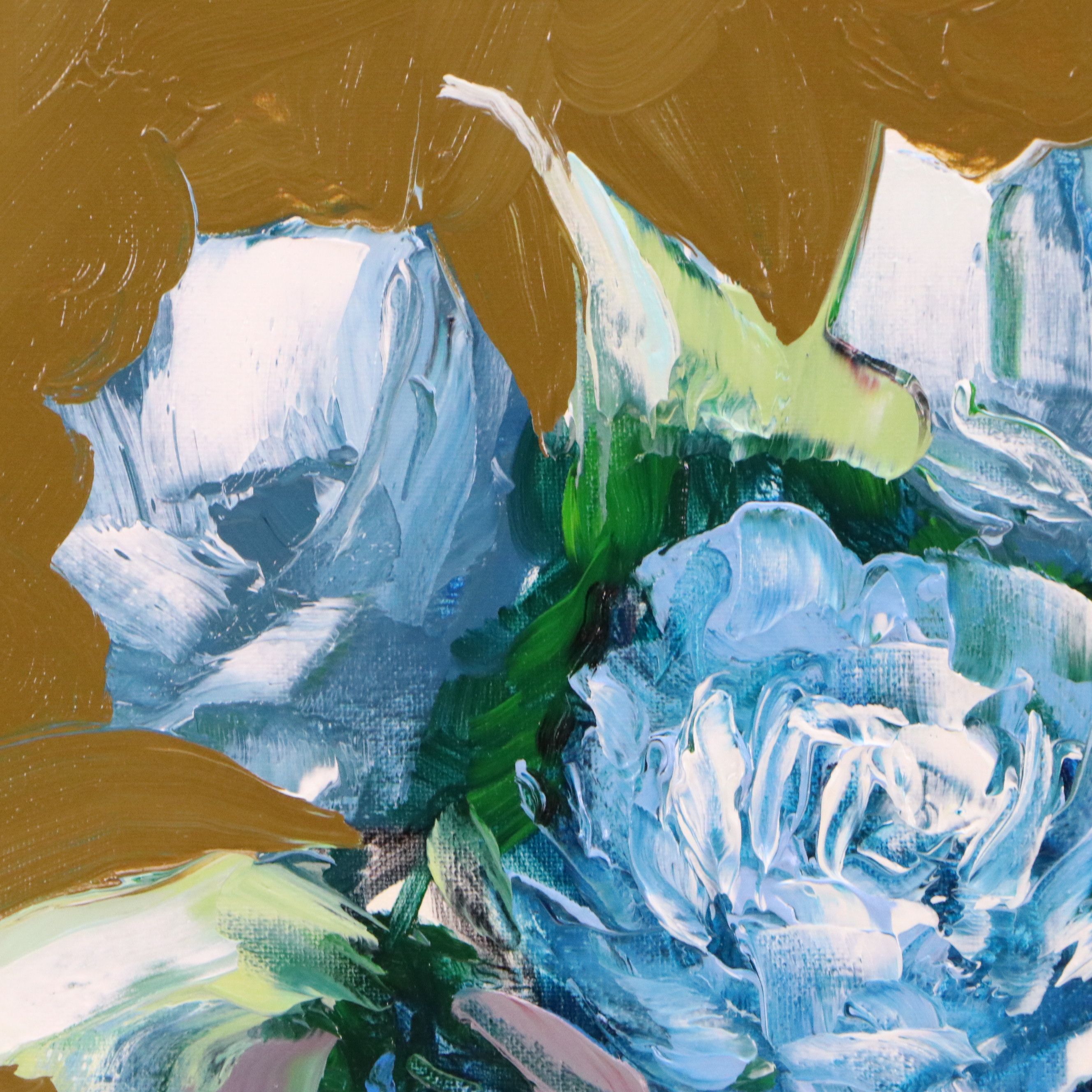 José M. Lima Floral Still Life Oil Painting, 2026