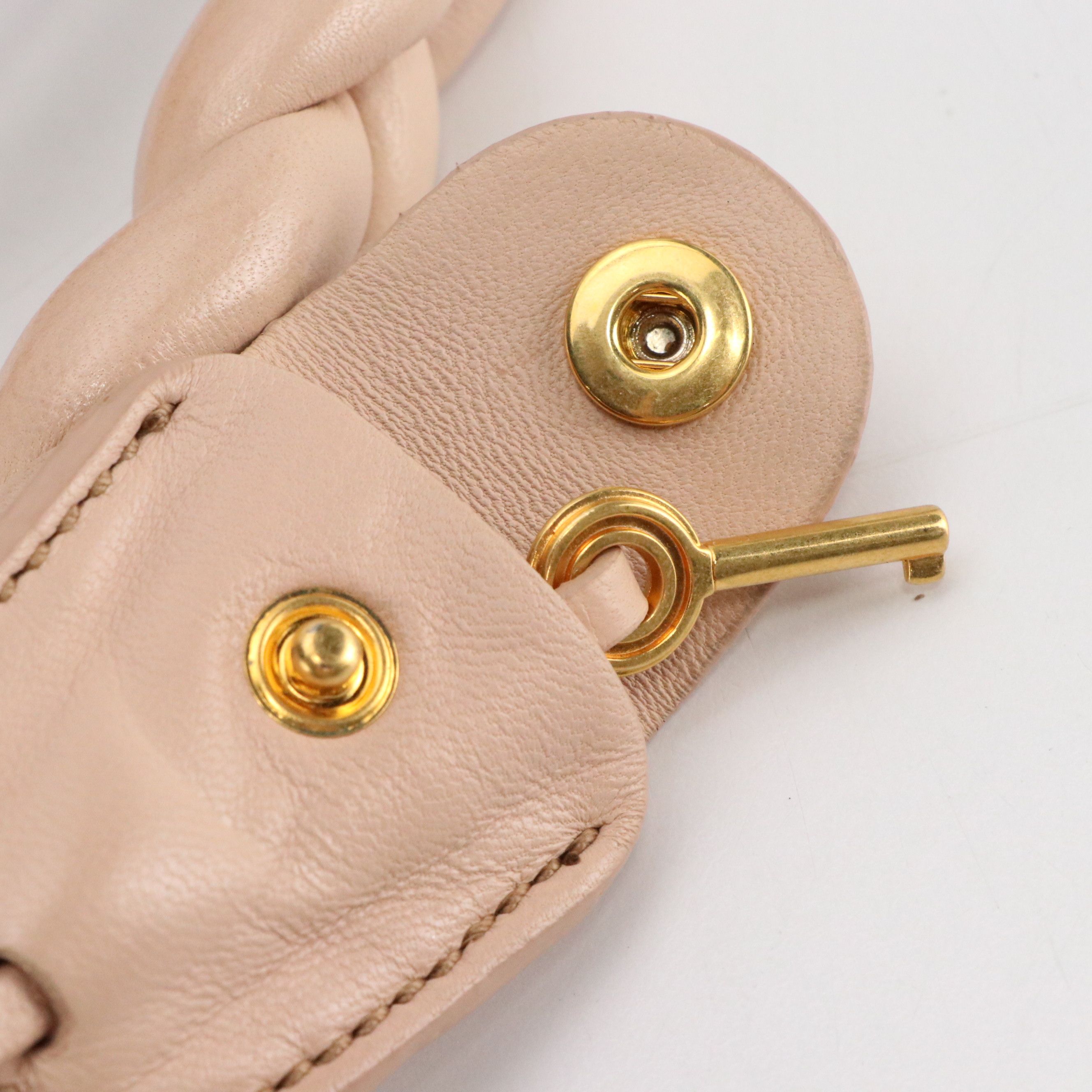 Miu Miu Coffer Hobo Braided Strap Two-Way Bag in Matelassé Calfskin Leather