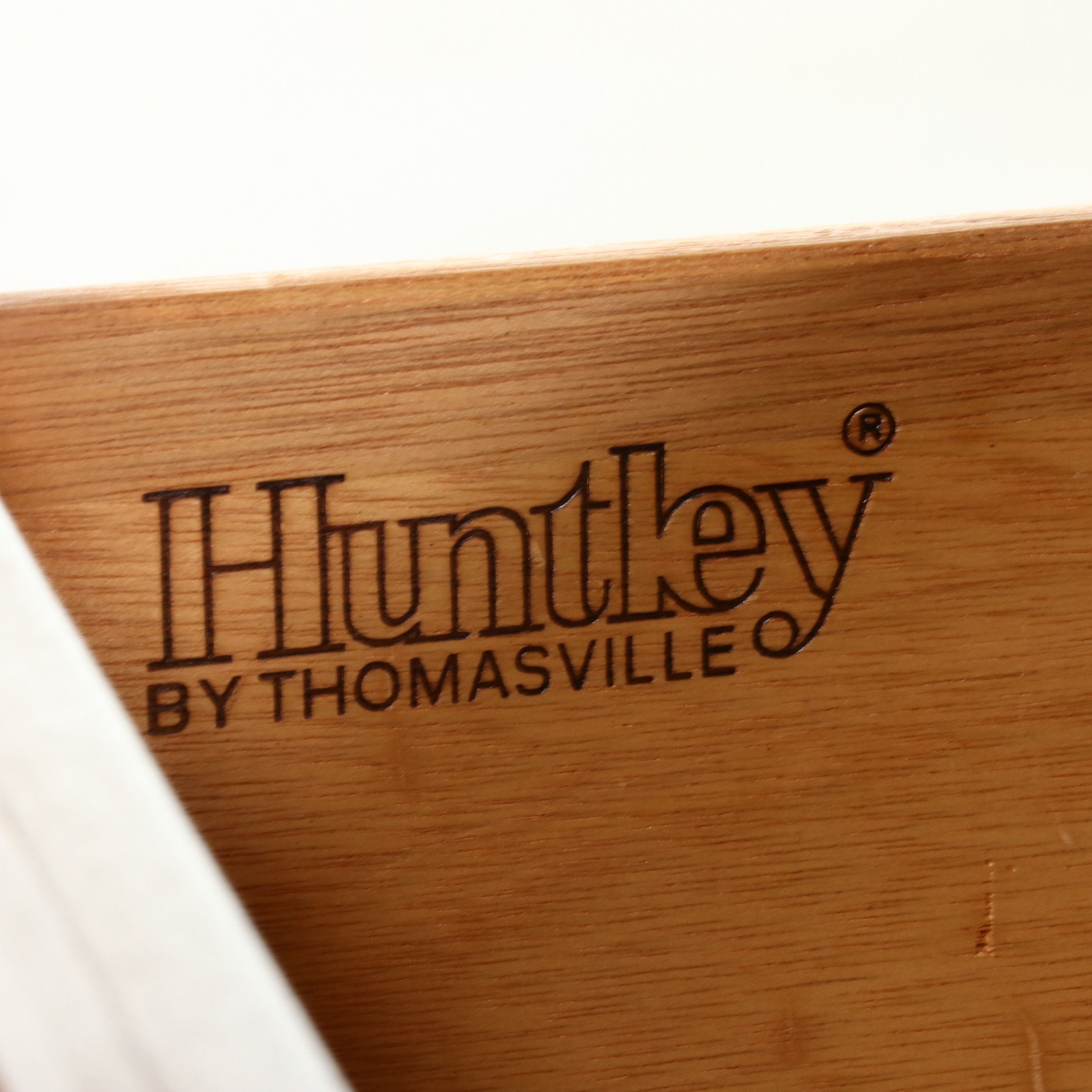 Huntley by Thomasville Campaign-Style Tall Chest of Drawers, Circa 1977
