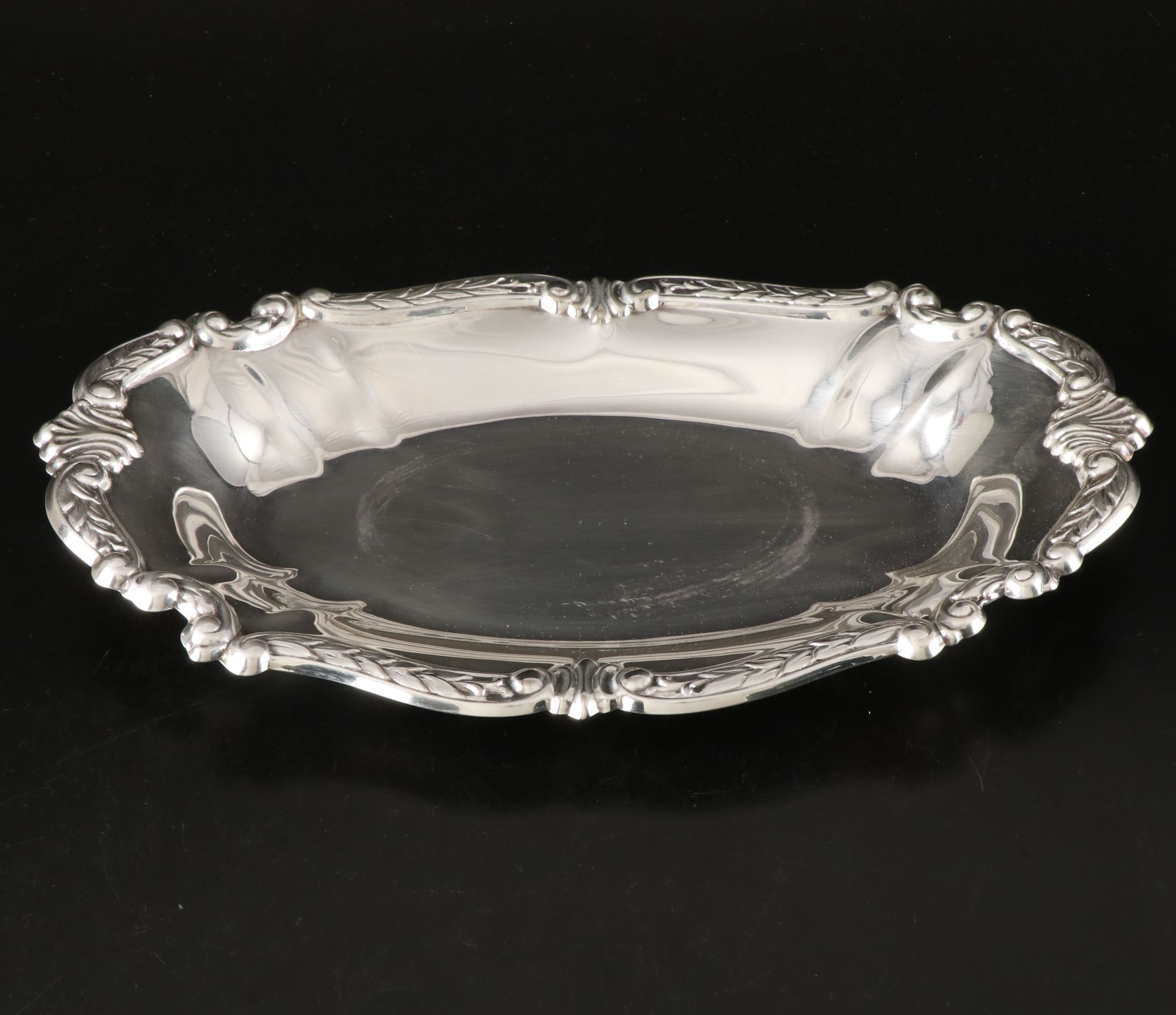 Intl. Silver "Ambassador" Salt and Pepper Set with More Silver Plate Serveware