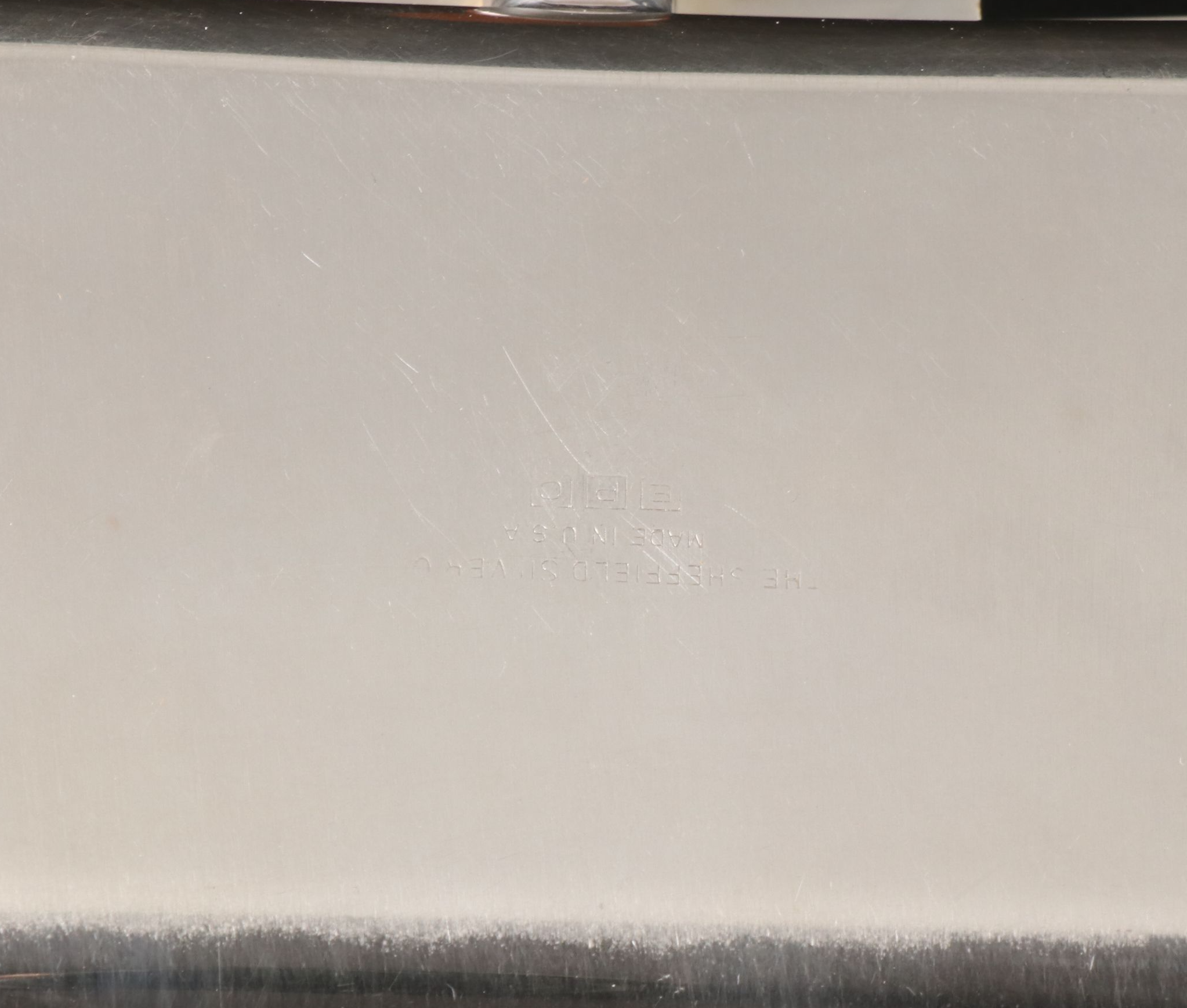 Intl. Silver "Ambassador" Salt and Pepper Set with More Silver Plate Serveware