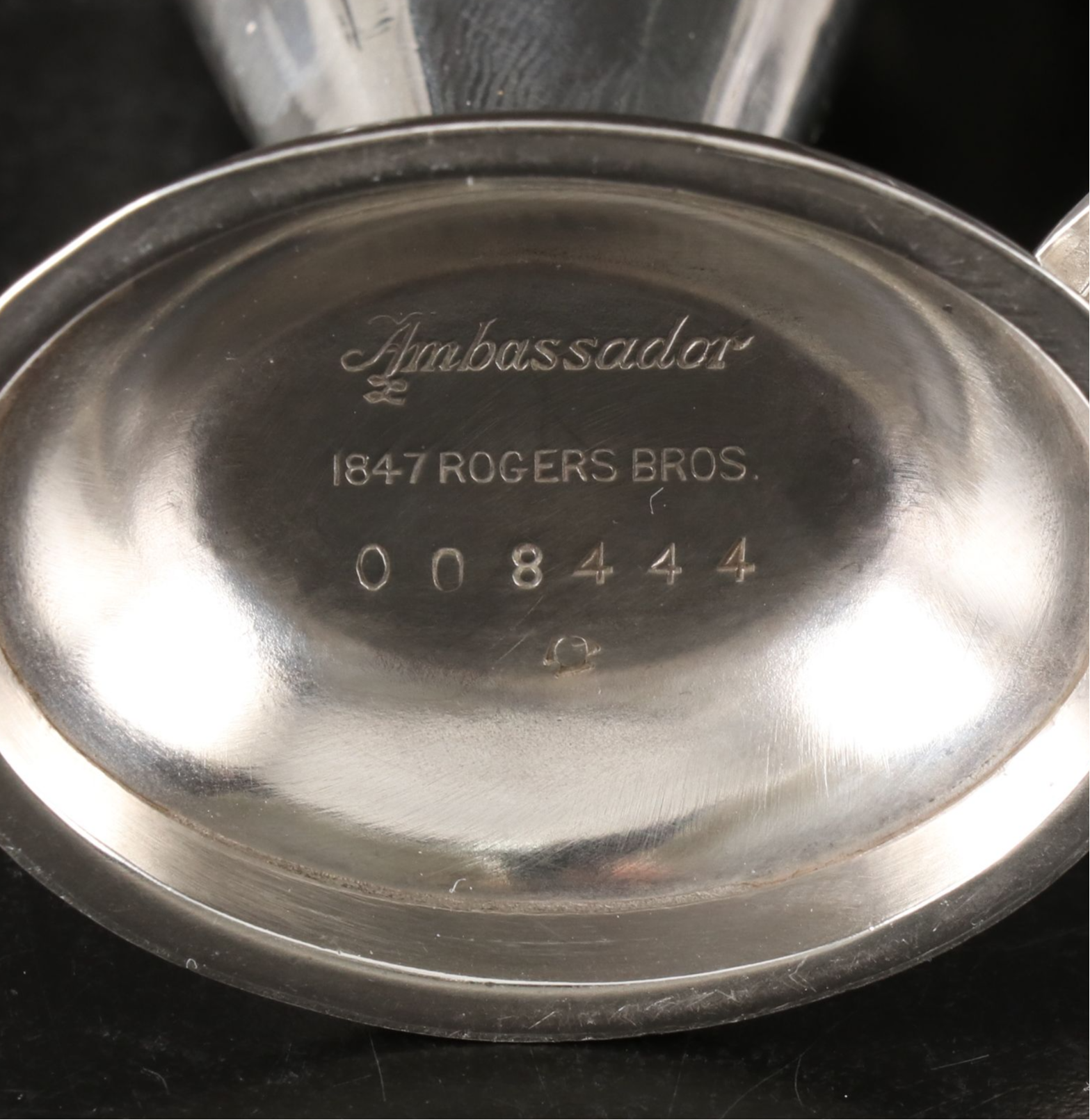 Intl. Silver "Ambassador" Salt and Pepper Set with More Silver Plate Serveware