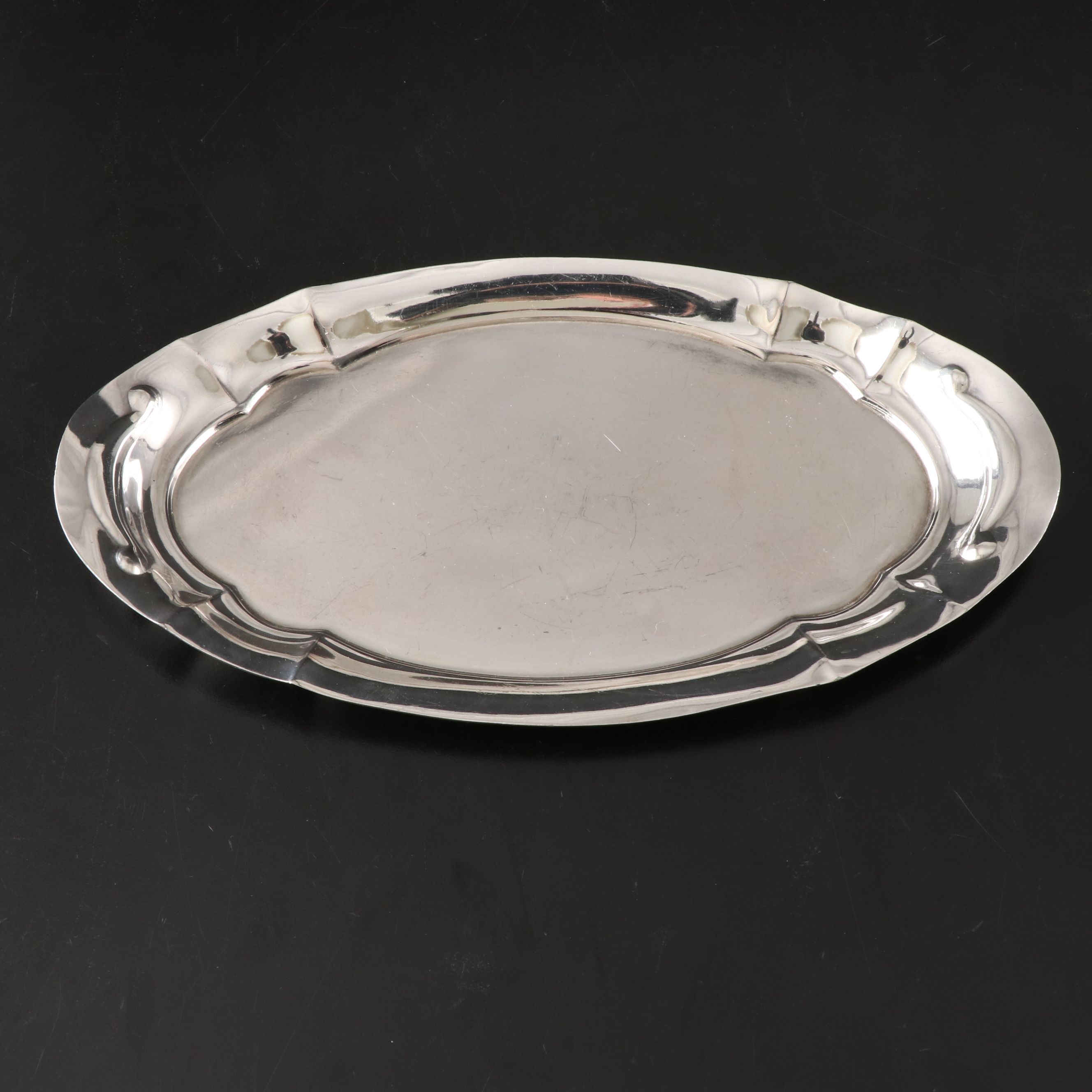 Intl. Silver "Ambassador" Salt and Pepper Set with More Silver Plate Serveware