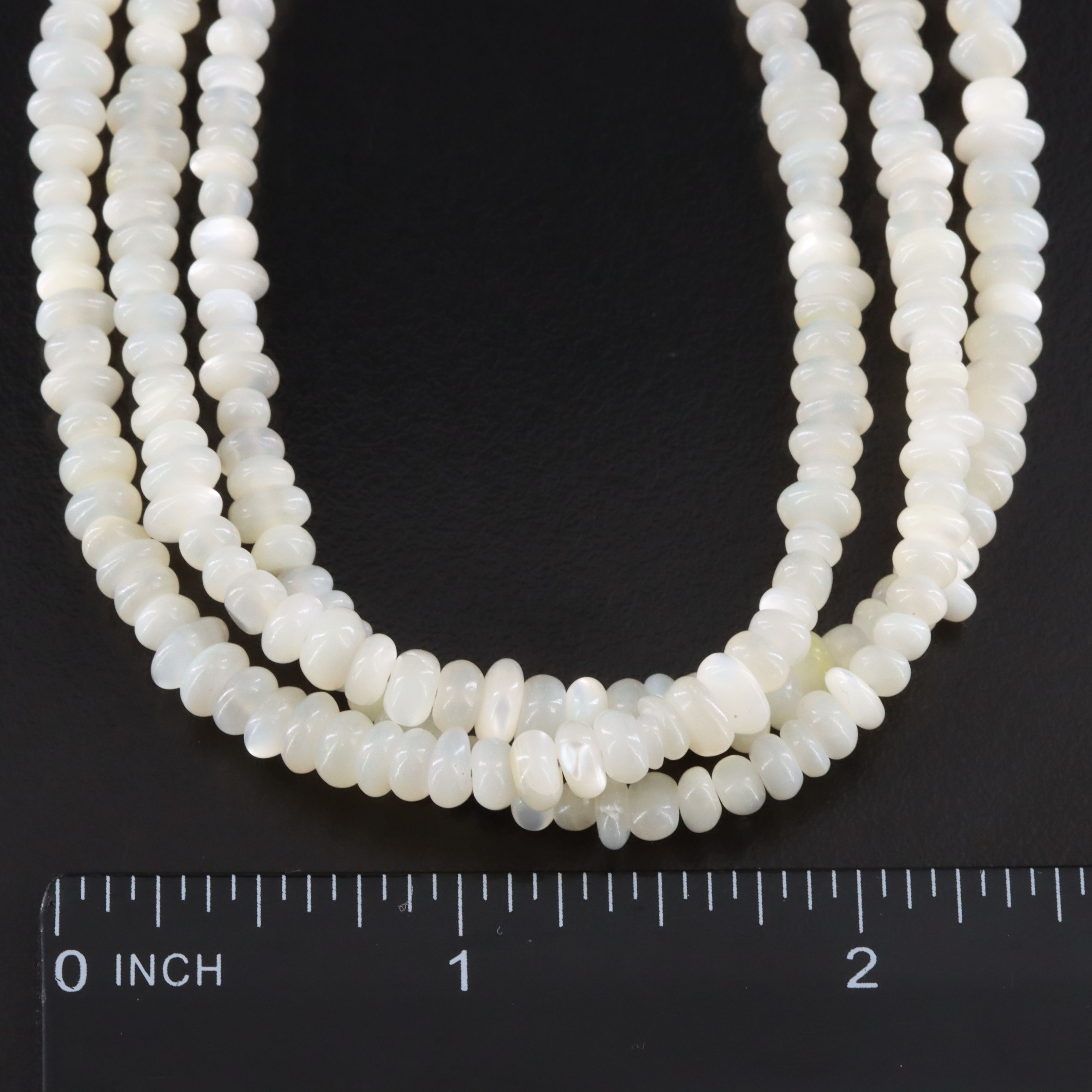 Desert Rose Trading Sterling Black Coral and Shell Bead Necklaces