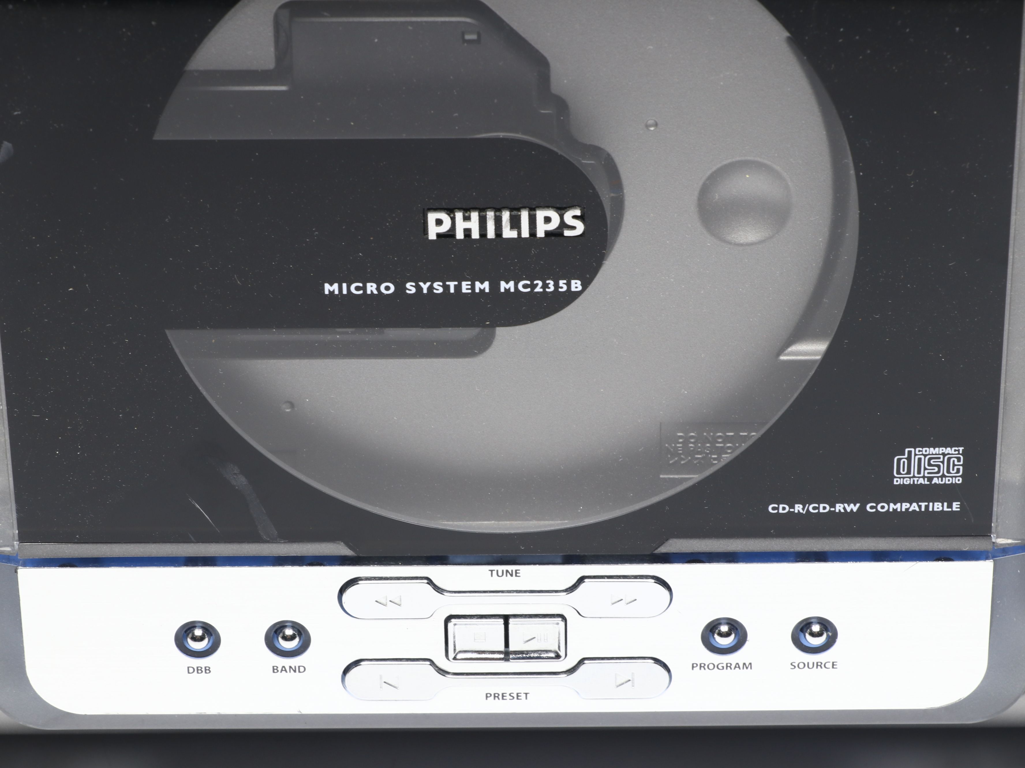 Philips Micro System MC235B CD Player with Stereo Speakers, 2008