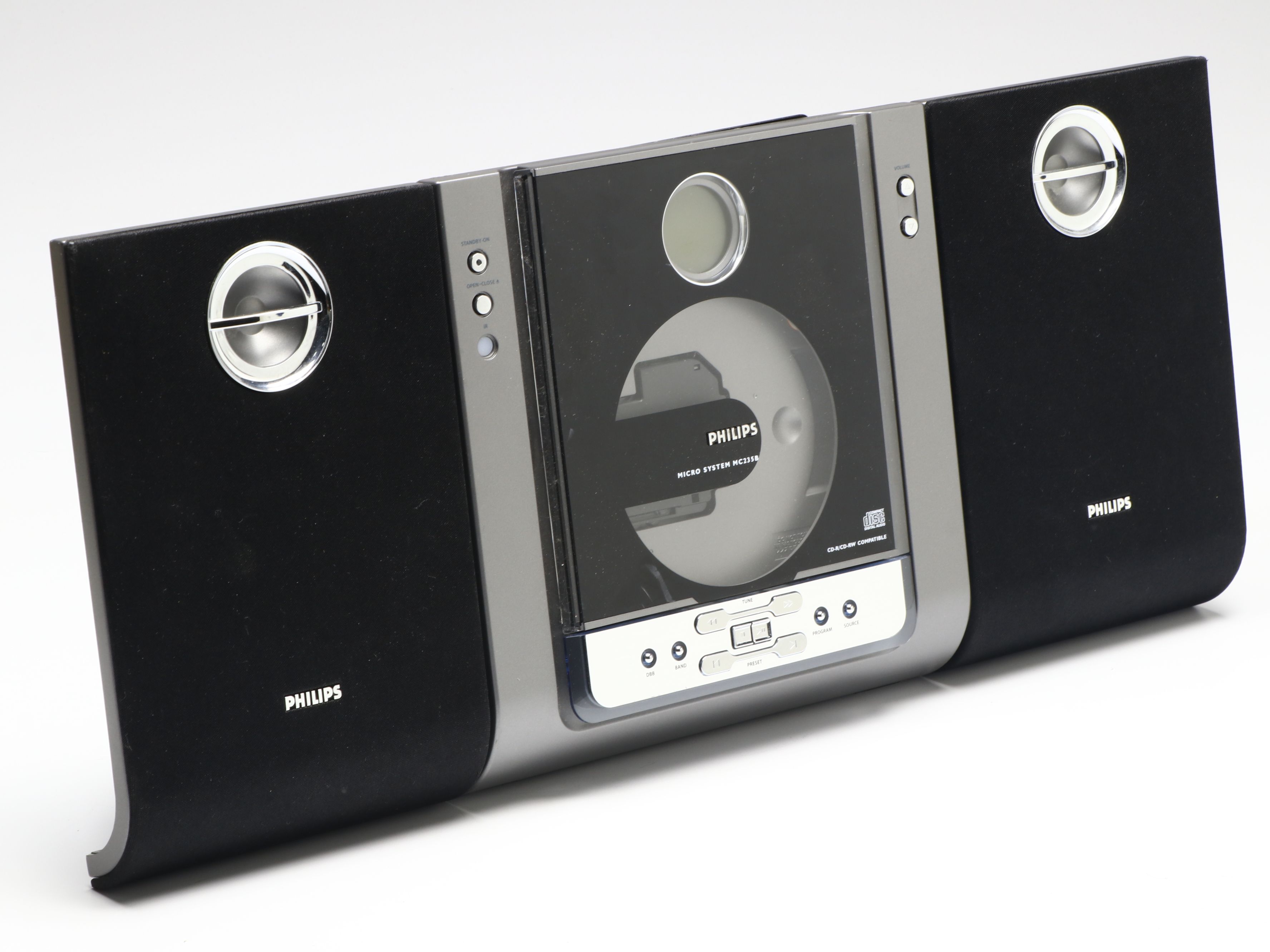 Philips Micro System MC235B CD Player with Stereo Speakers, 2008