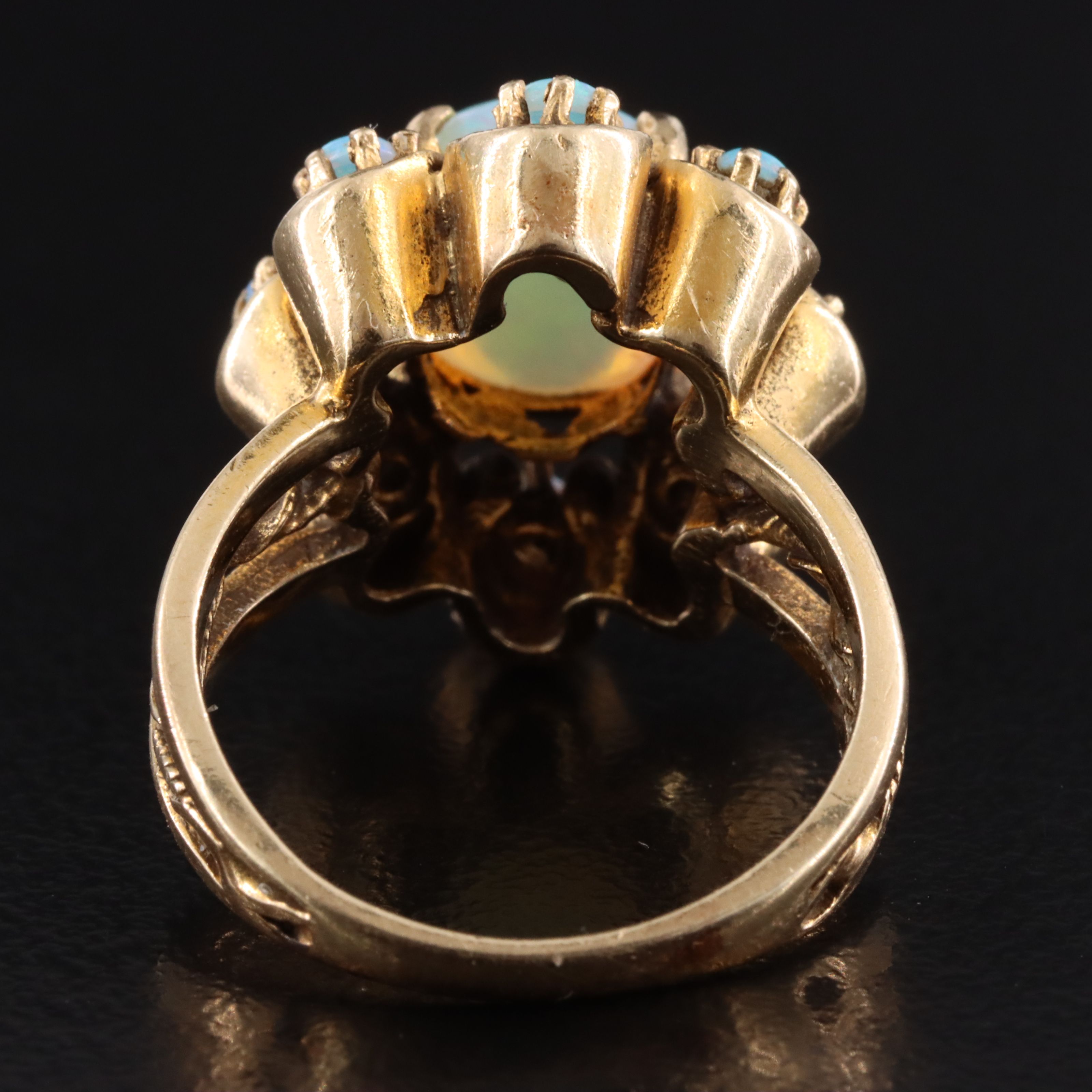 1930s 14K Opal Ring