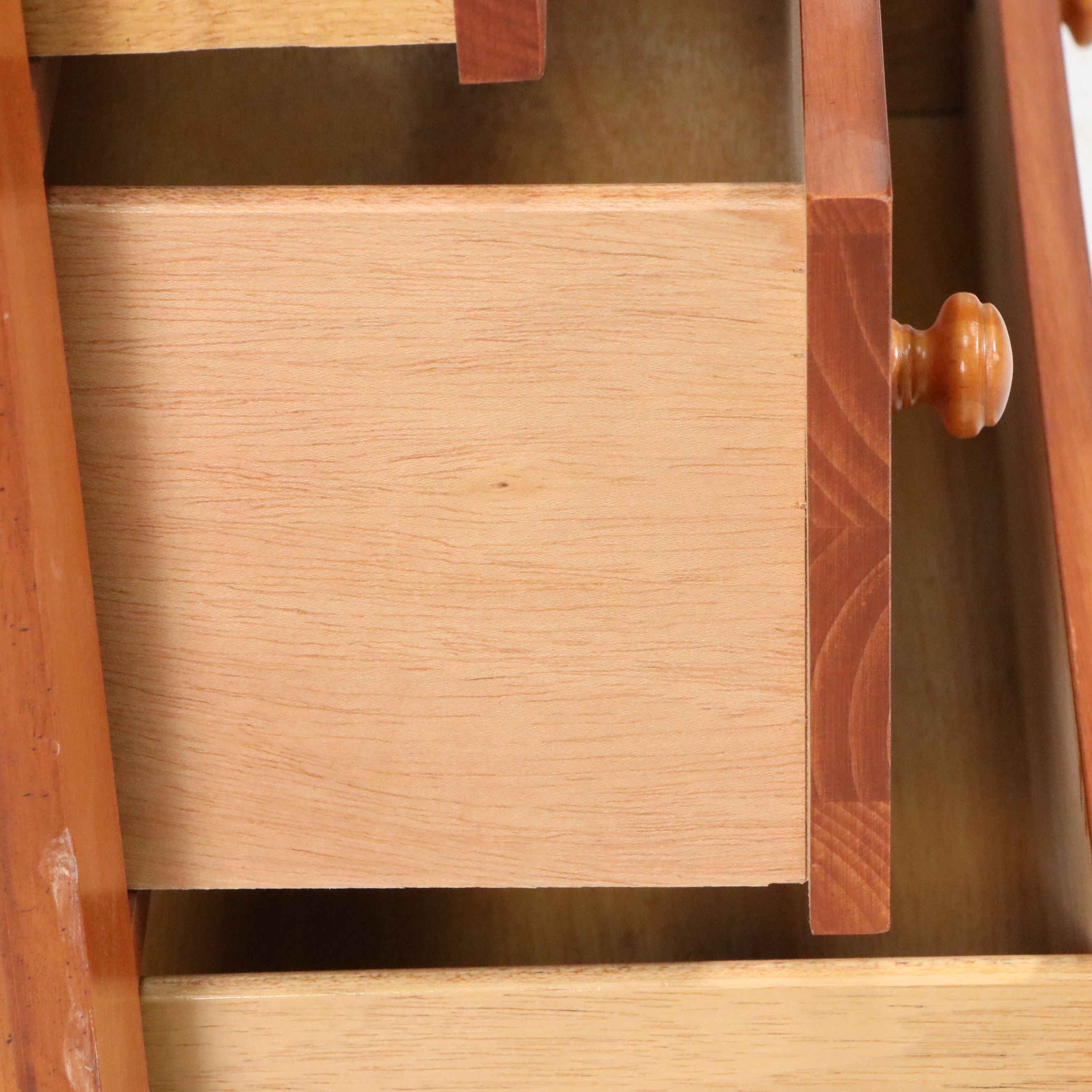 Broyhill Shaker Style Pine Armoire, Late 20th Century