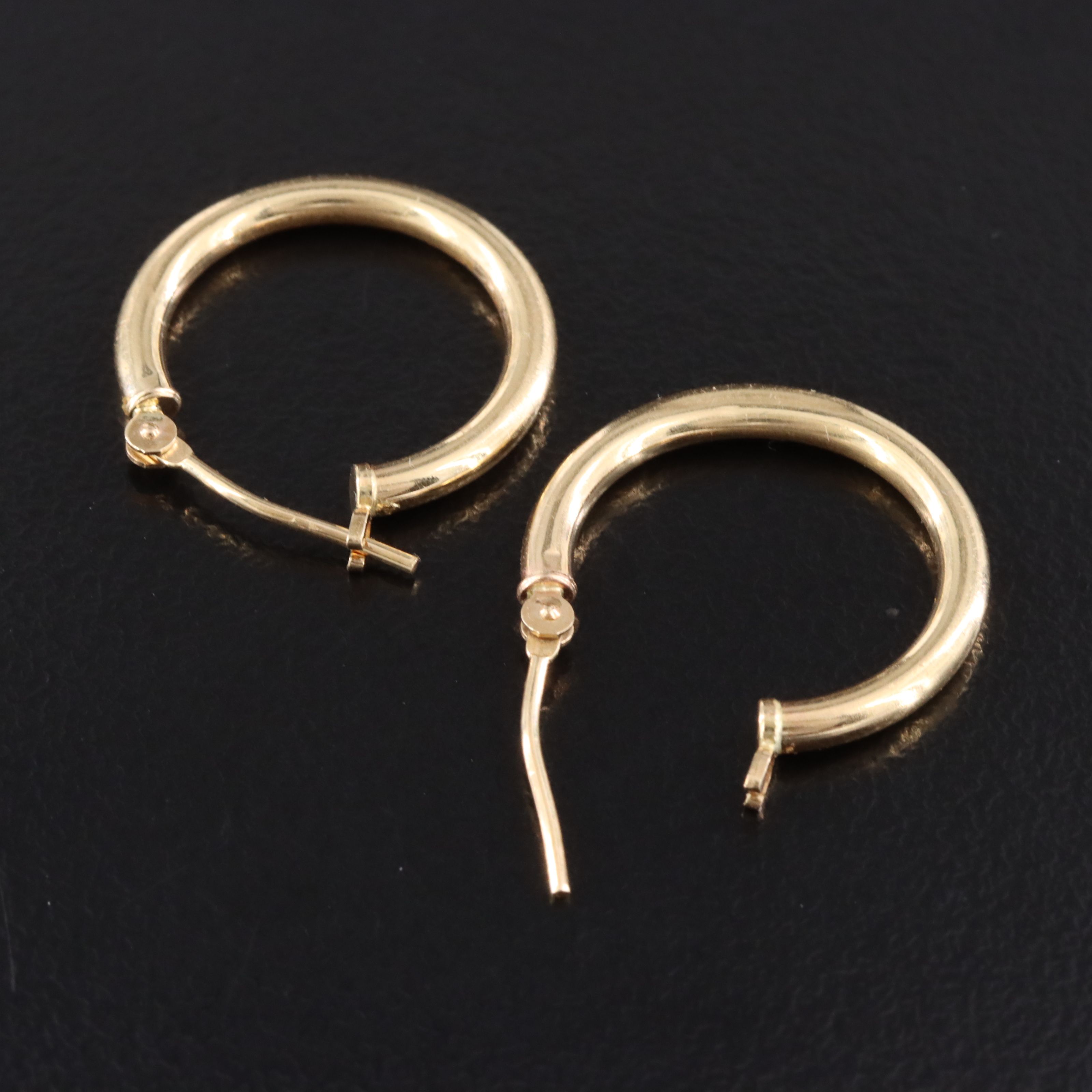 14K Hoops
