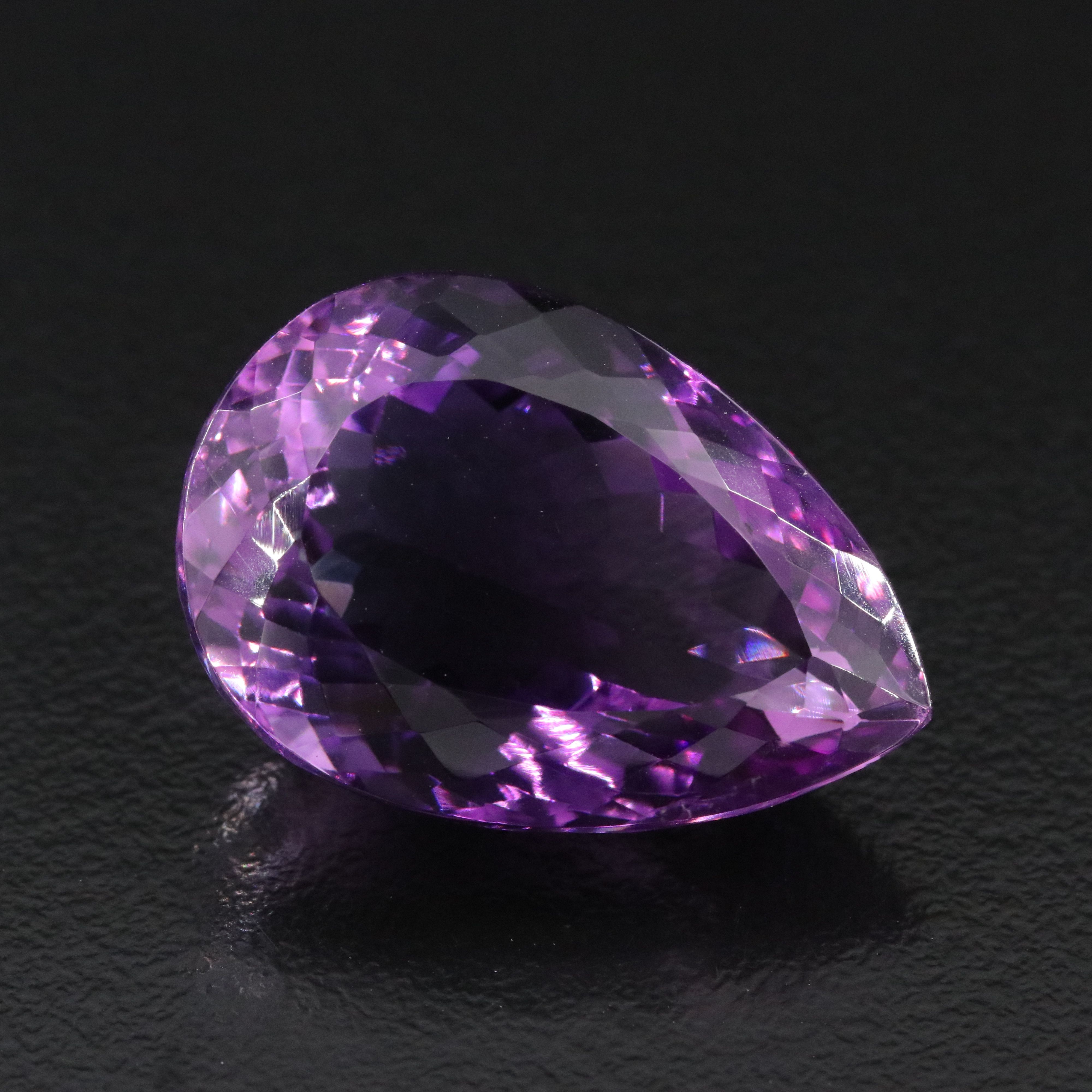 Loose 36.39 CT Amethyst