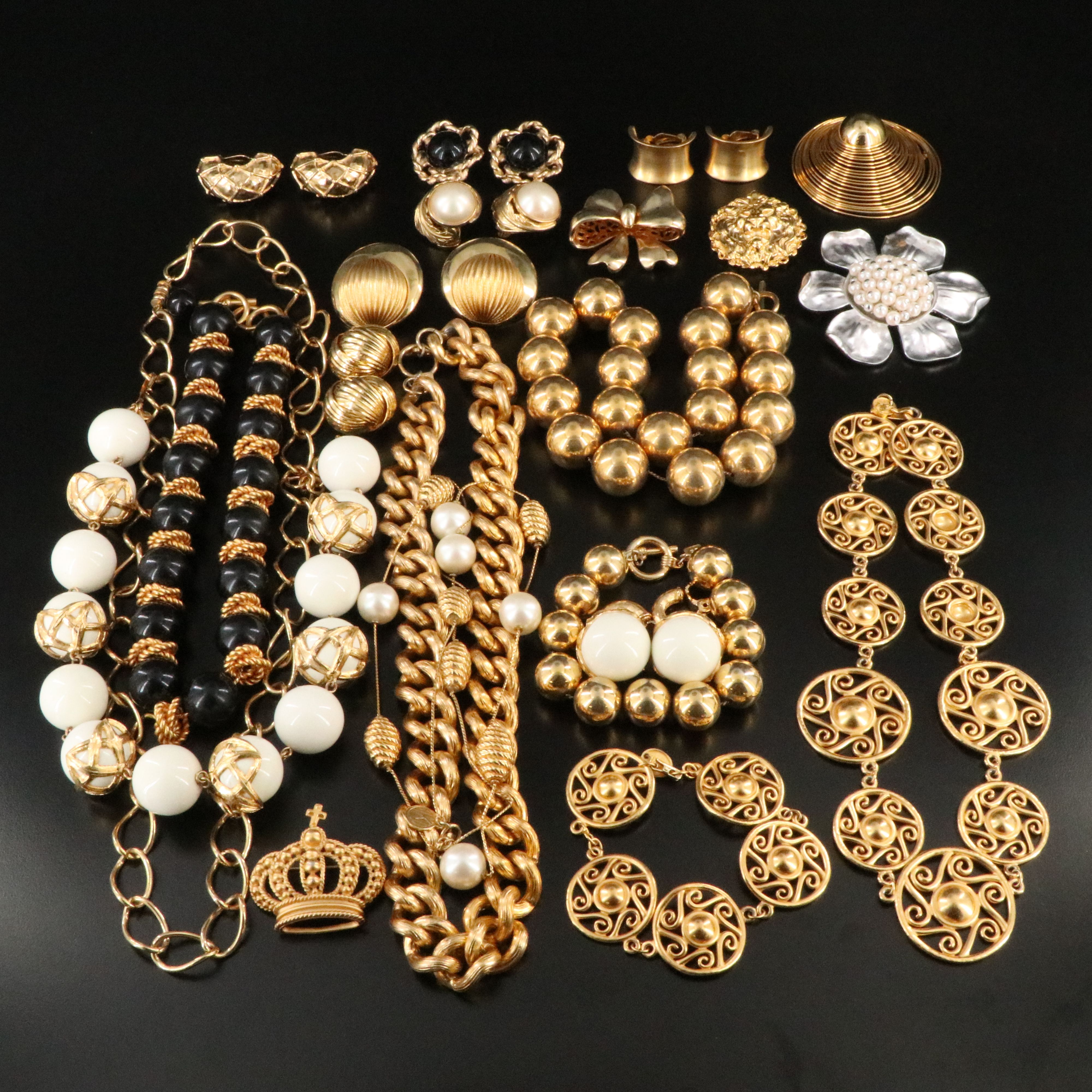 Givenchy Brooch and Earrings Featured in Jewelry Collection