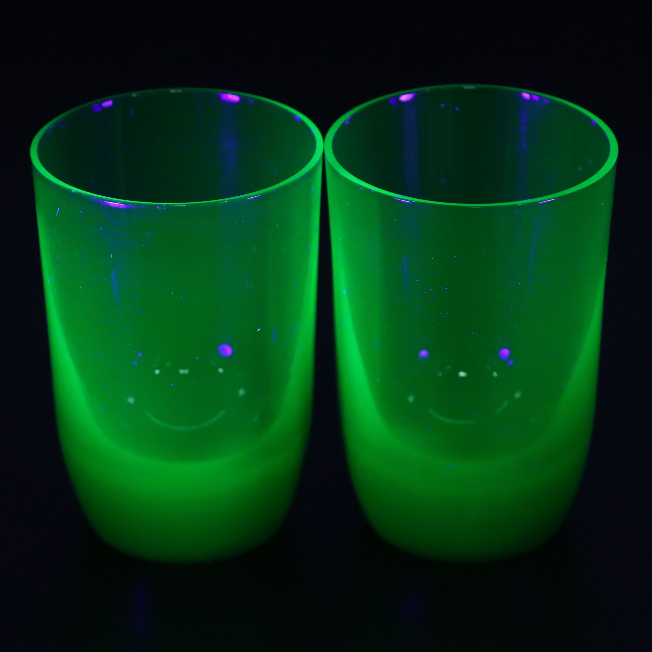 Anchor Hocking "Milano" and Other Pitchers with Vereco Bowl, More Green Glass