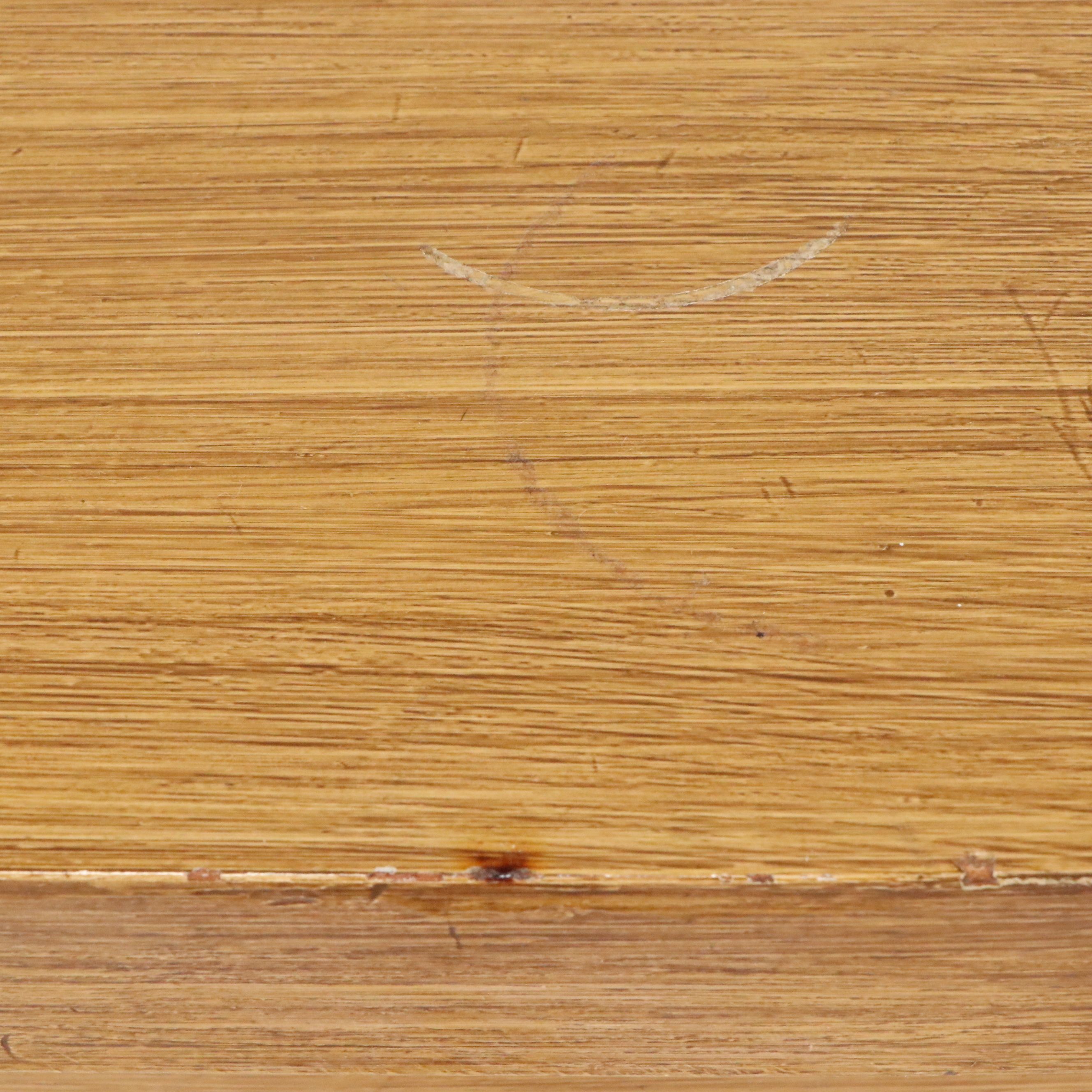 L.A. Period Furniture "Starline" Blonde Birch Lowboy Dresser, 1950s