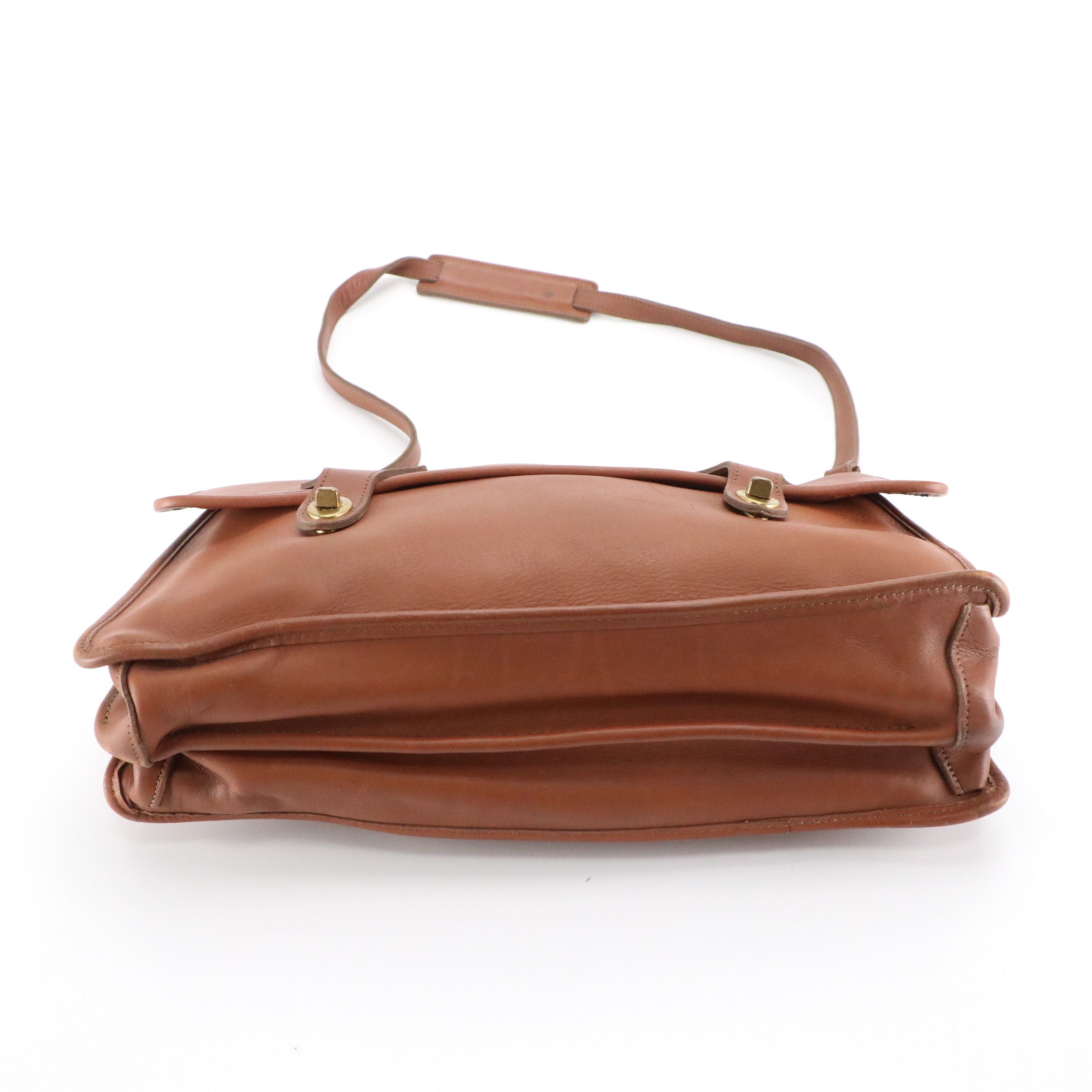 Jack Georges, Aston and Schlesinger Leather Two-Way Business Messenger Bags