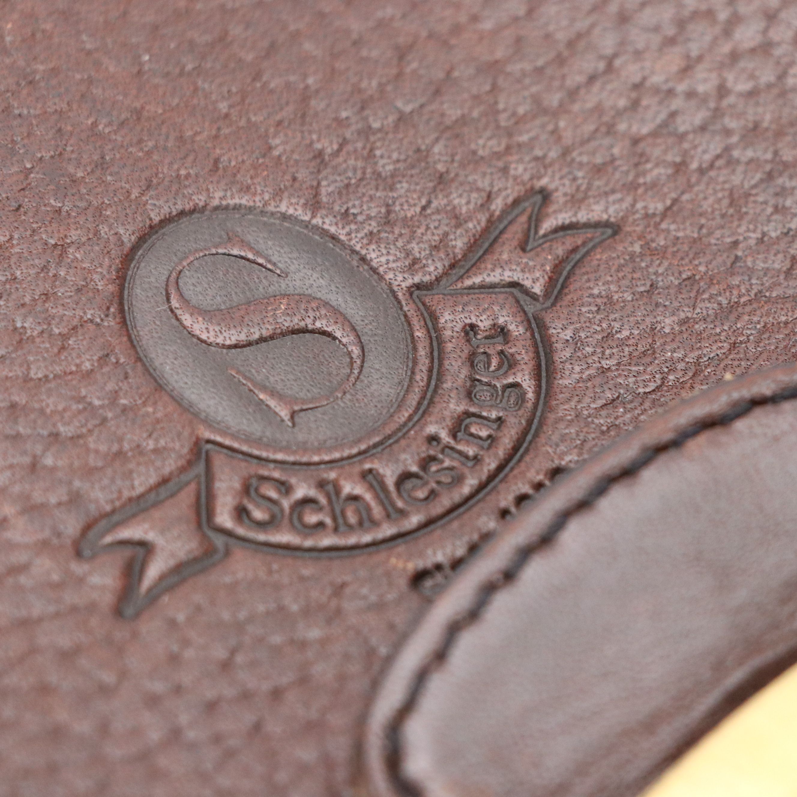 Jack Georges, Aston and Schlesinger Leather Two-Way Business Messenger Bags