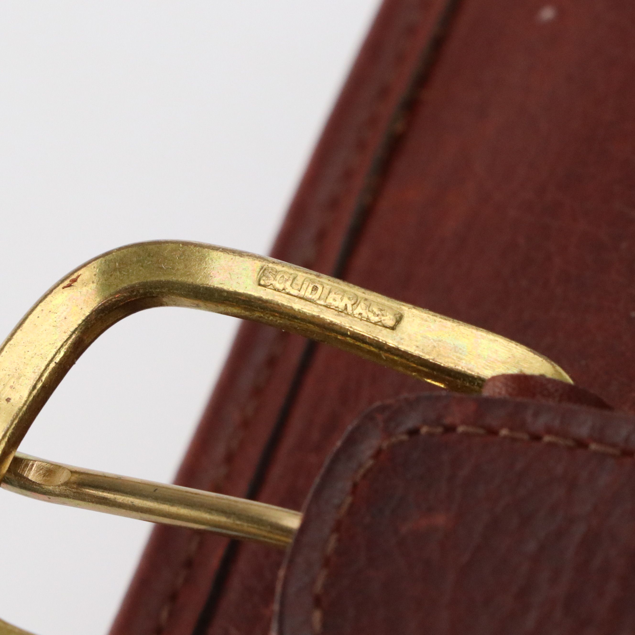 Jack Georges, Aston and Schlesinger Leather Two-Way Business Messenger Bags