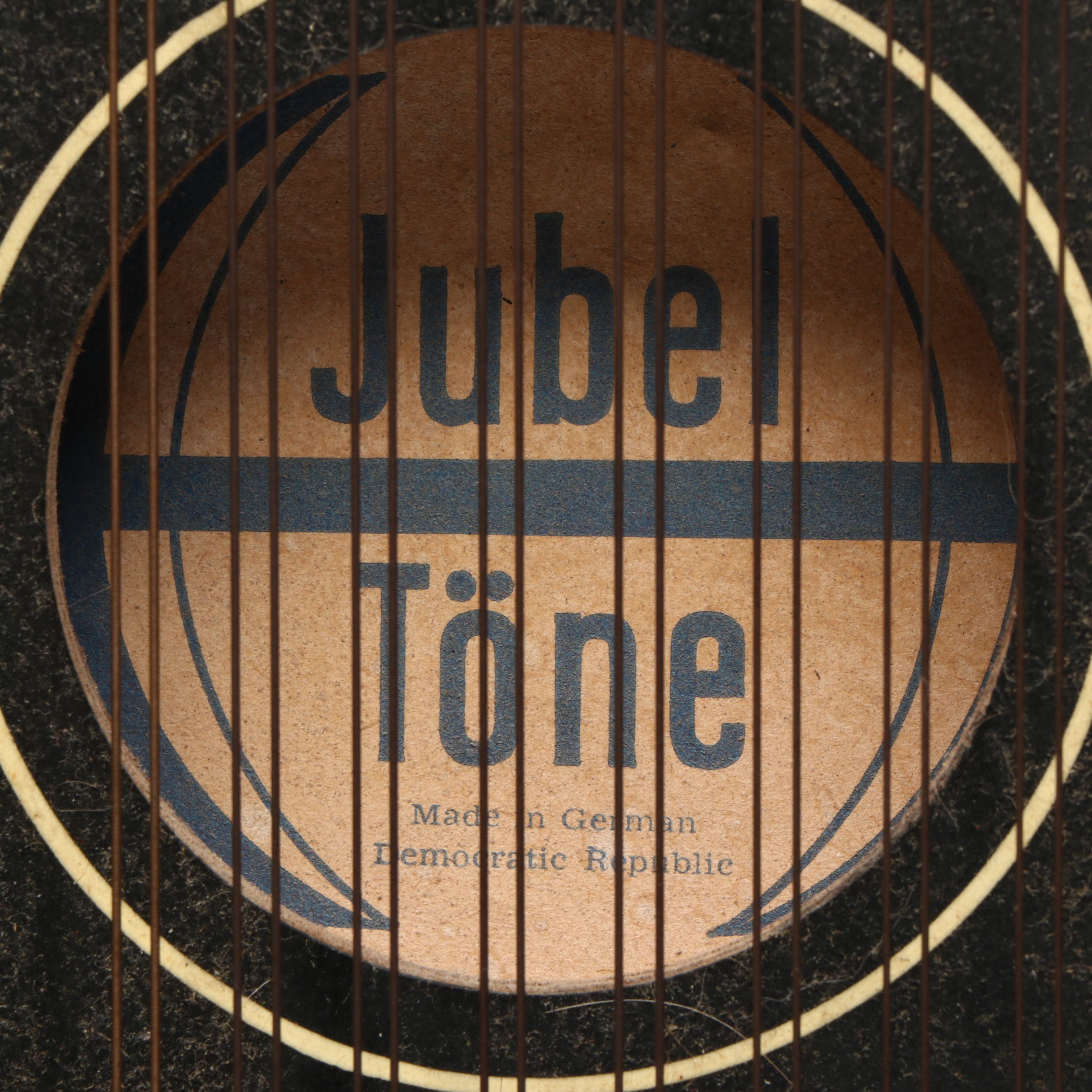 Jubel Töne German Salon Harfe Zither, Late 20th Century