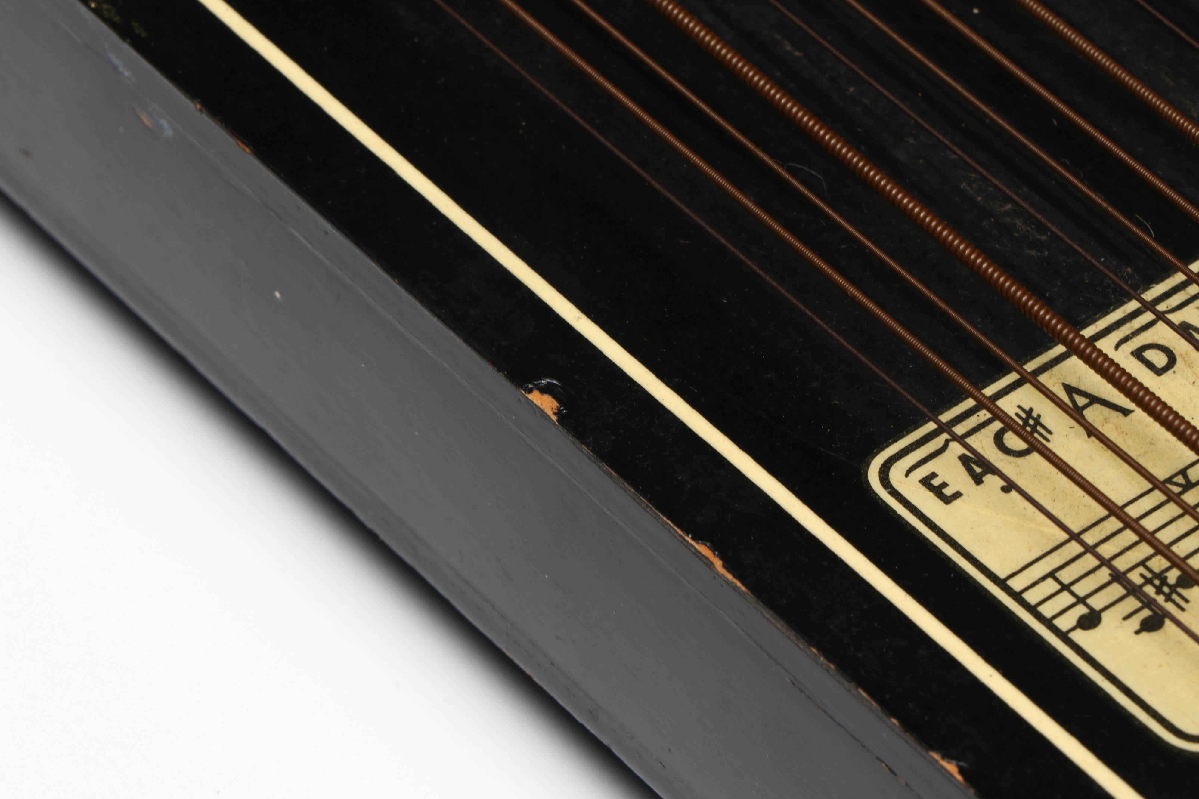 Jubel Töne German Salon Harfe Zither, Late 20th Century