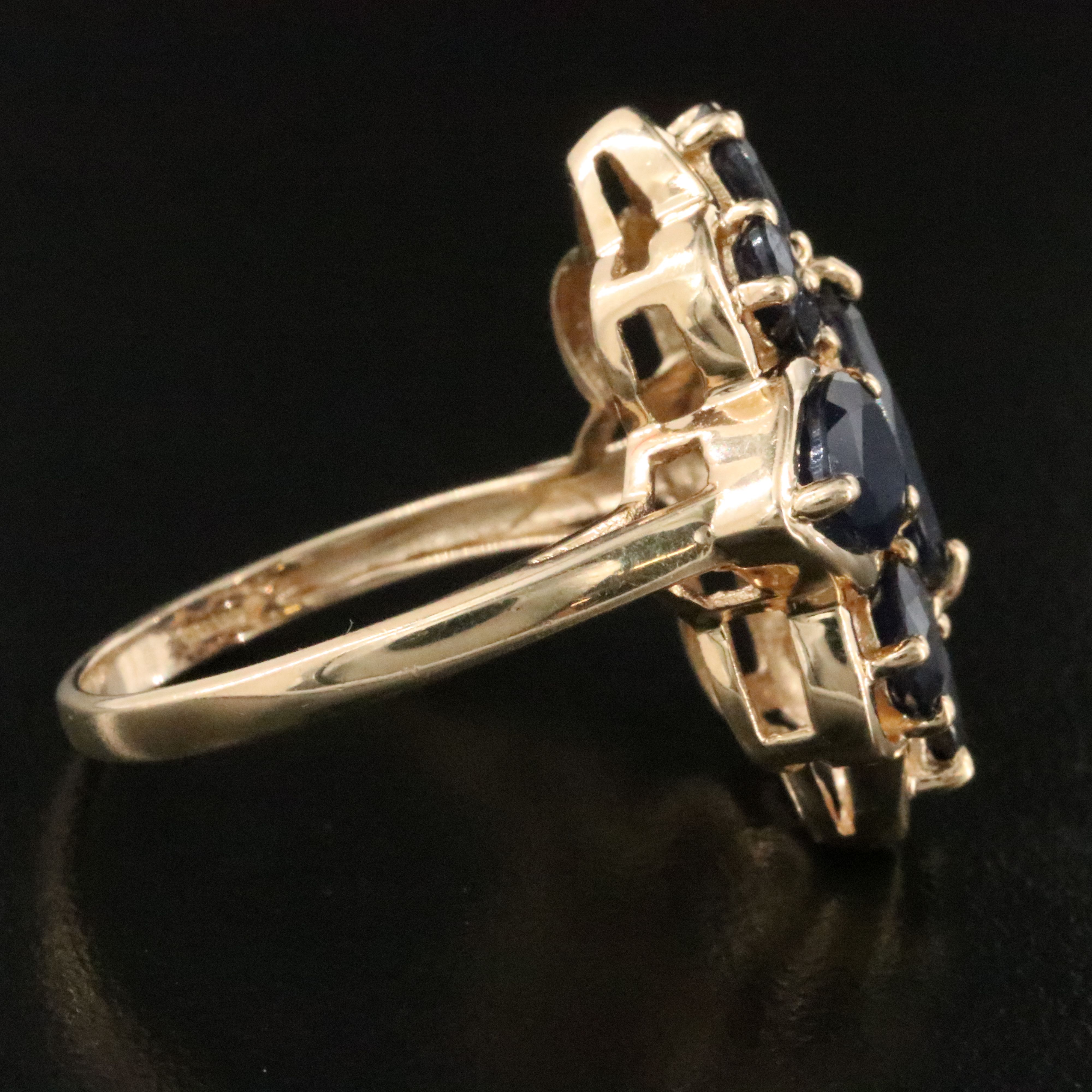 14K Sapphire Ring