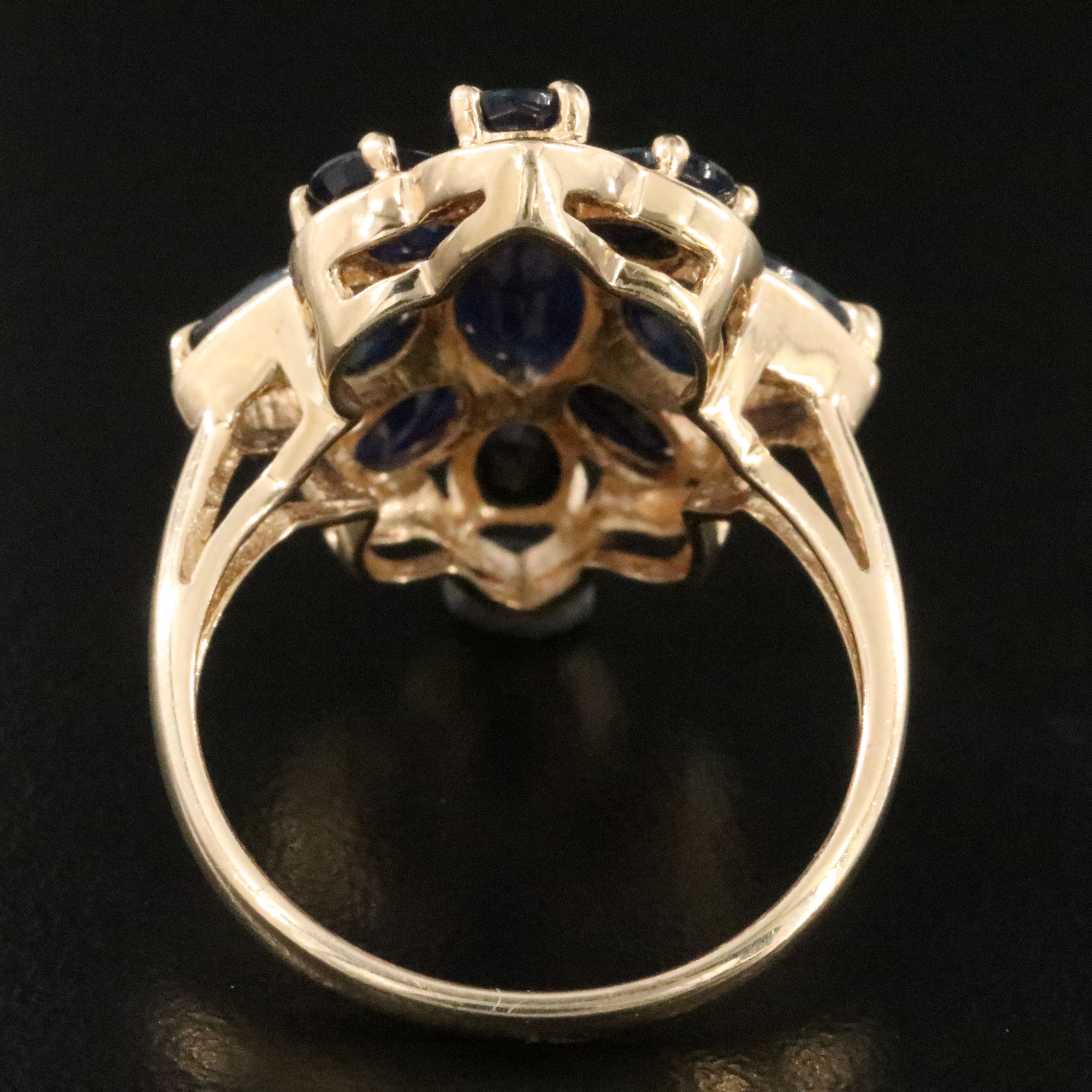 14K Sapphire Ring