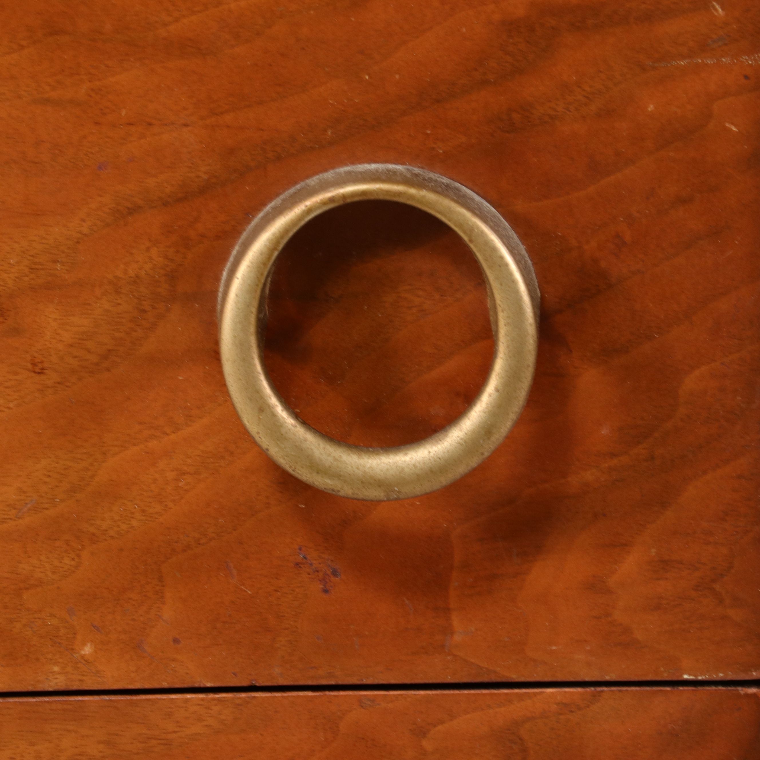 Art Deco Waterfall Walnut Tallboy Chest, Early 20th Century