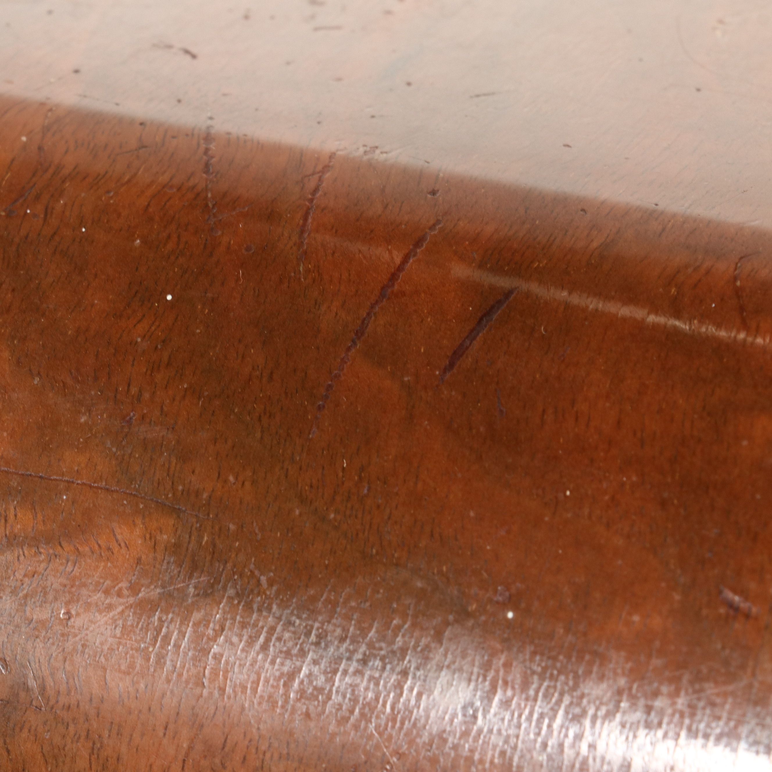 Art Deco Waterfall Walnut Tallboy Chest, Early 20th Century