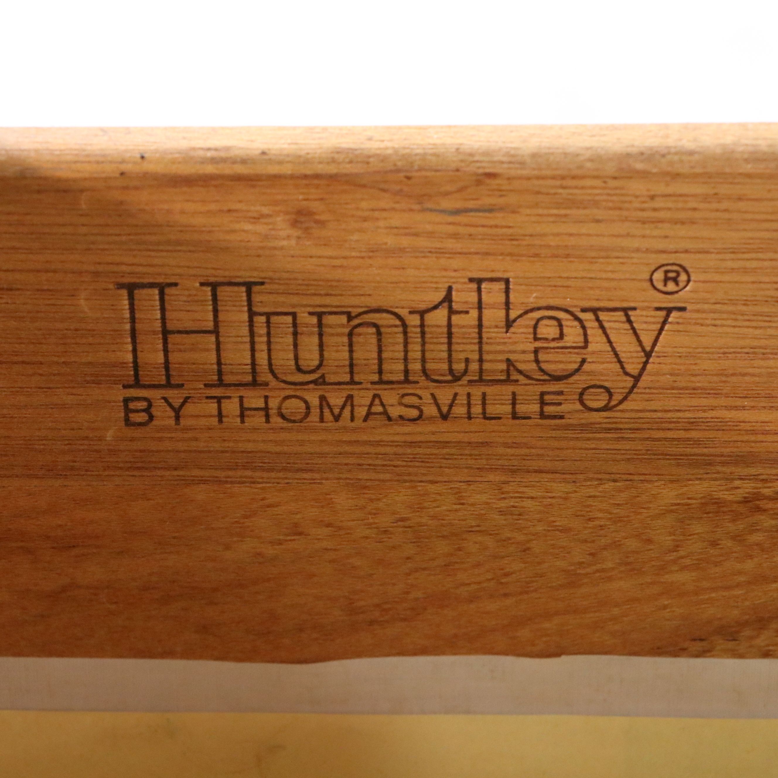 Huntley by Thomasville Campaign-Style Dresser and Mirror, 1977
