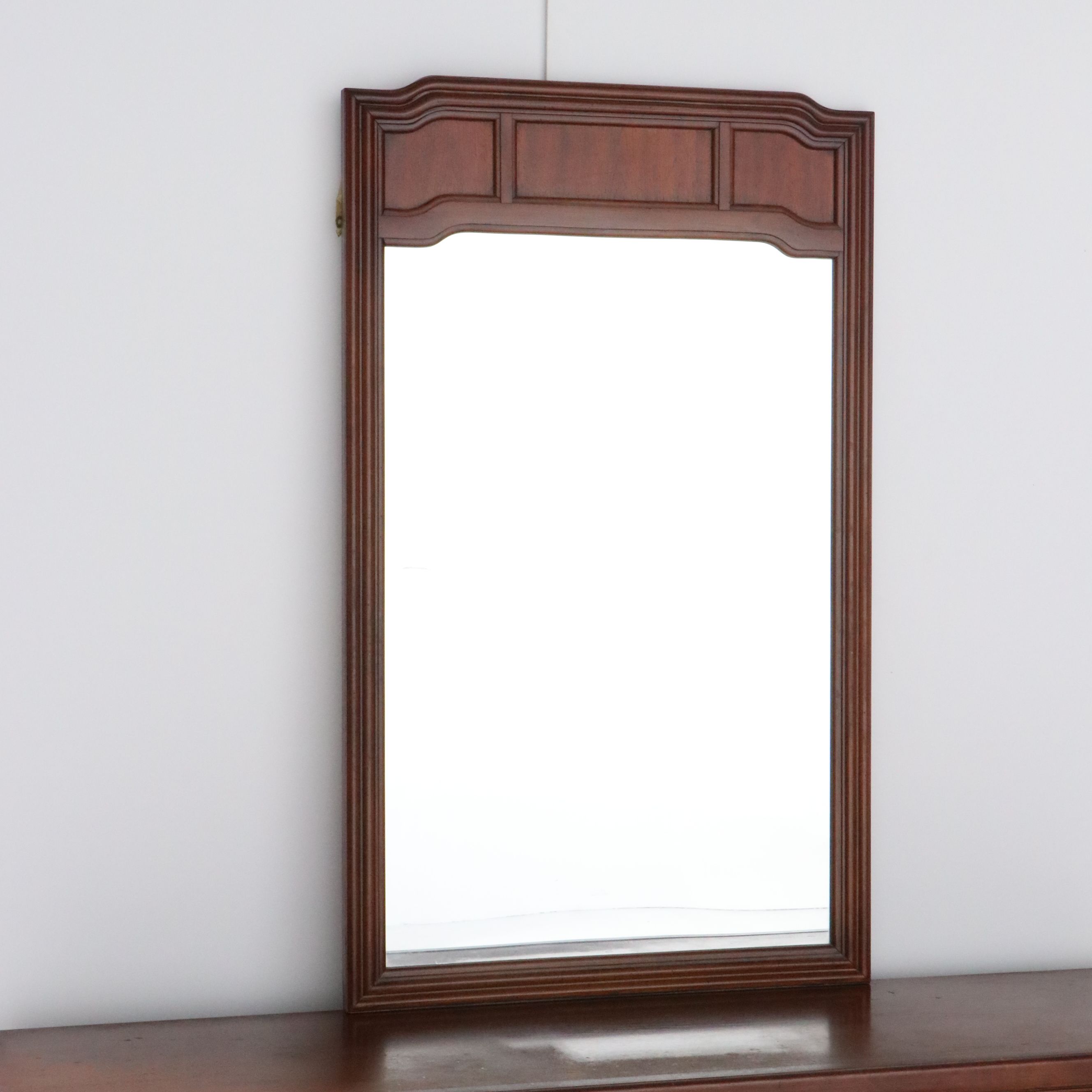 Huntley by Thomasville Campaign-Style Dresser and Mirror, 1977